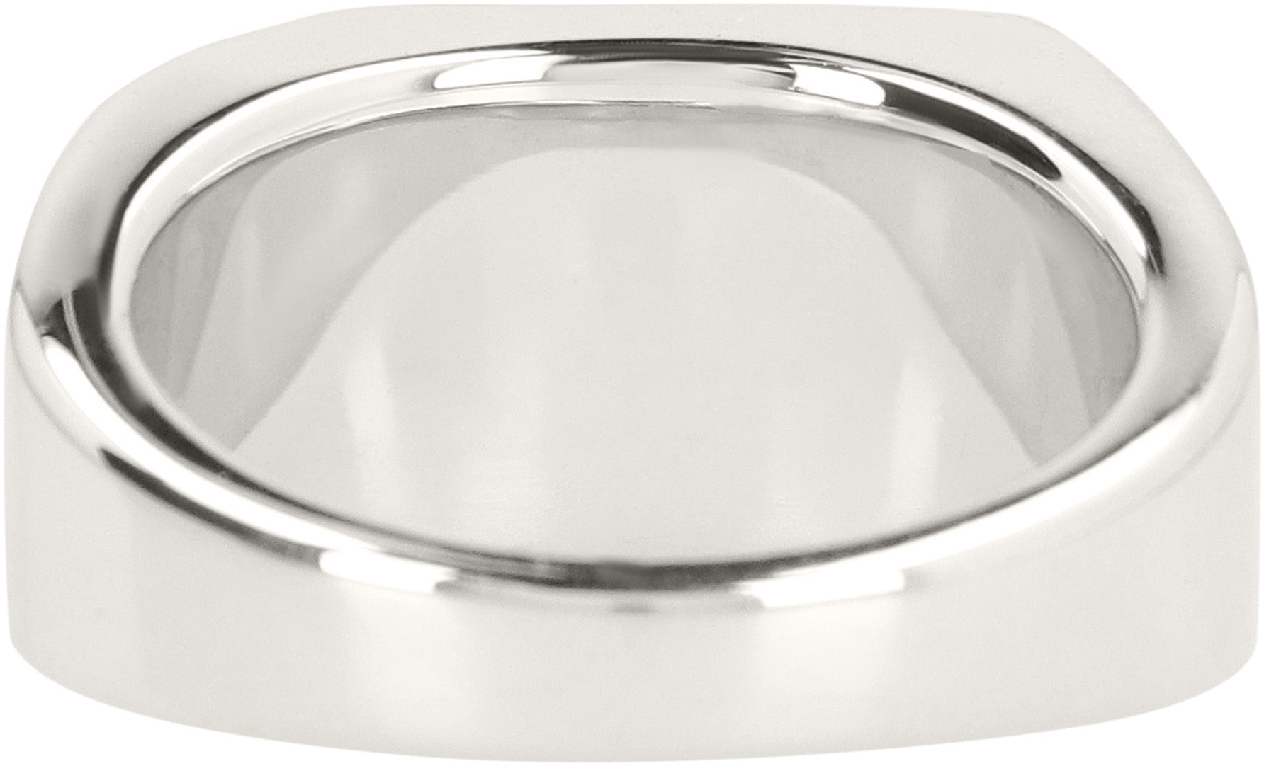 Chevaliere Minimal Silver ring