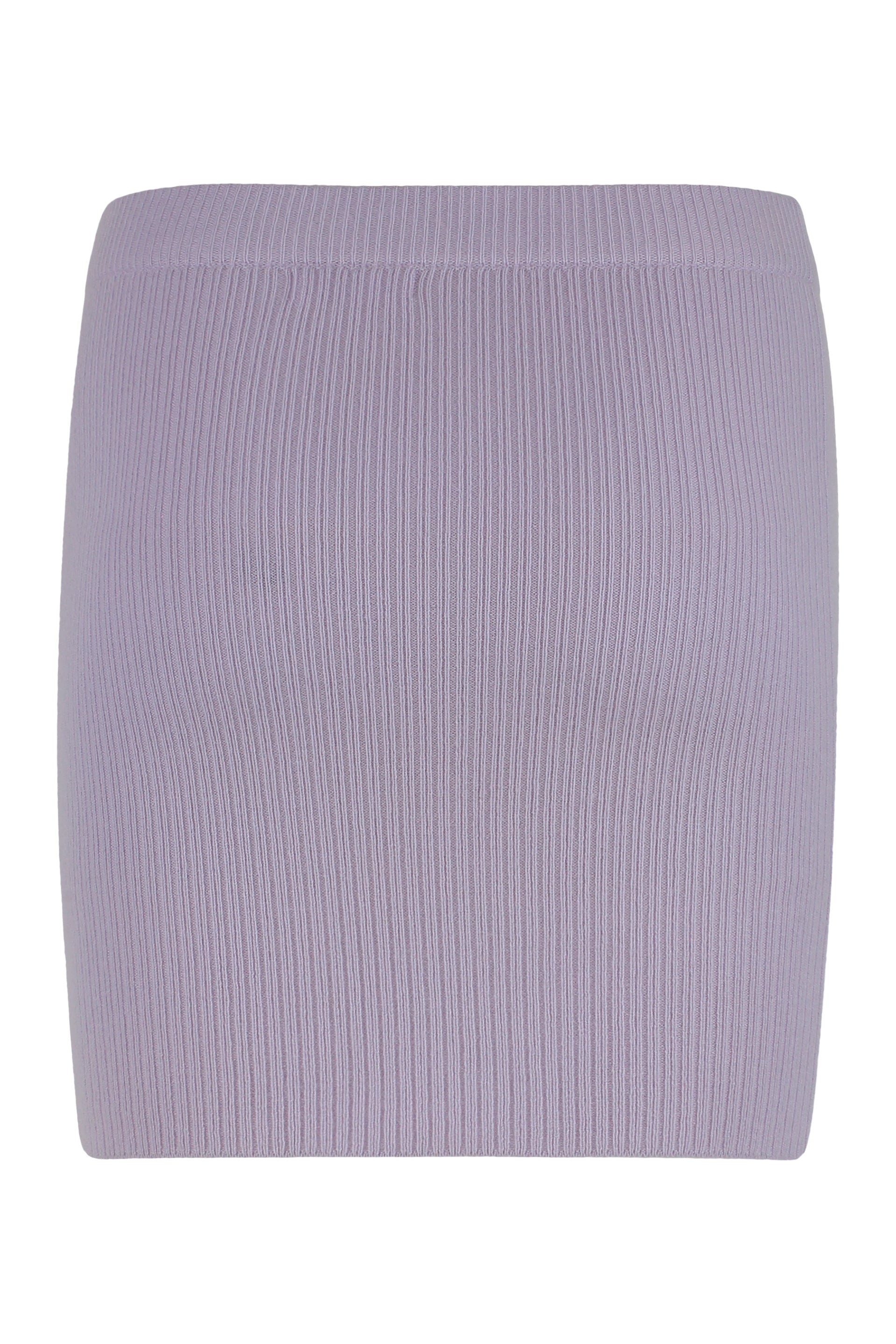 Knitted mini skirt