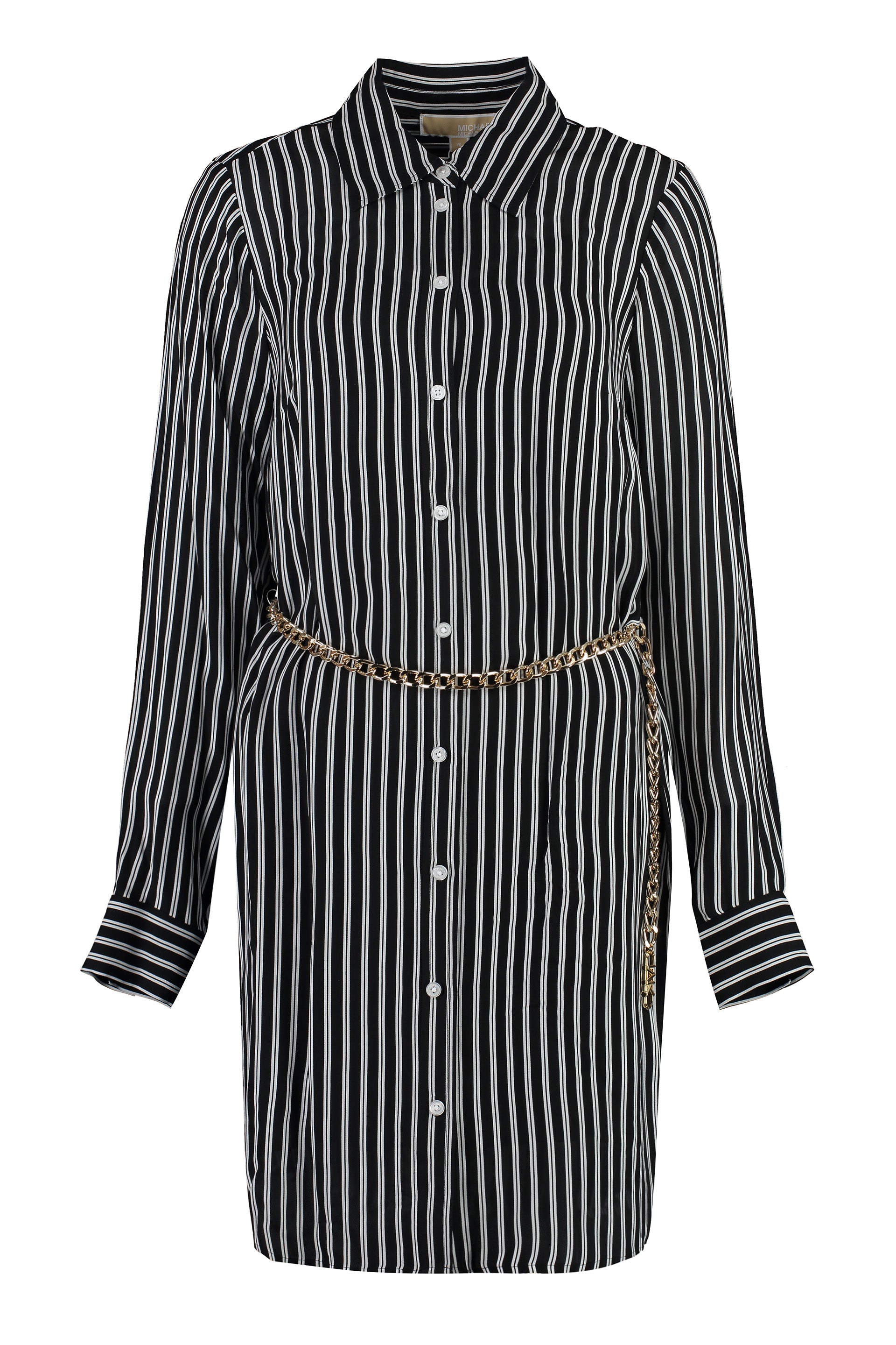 Belted shirtdress