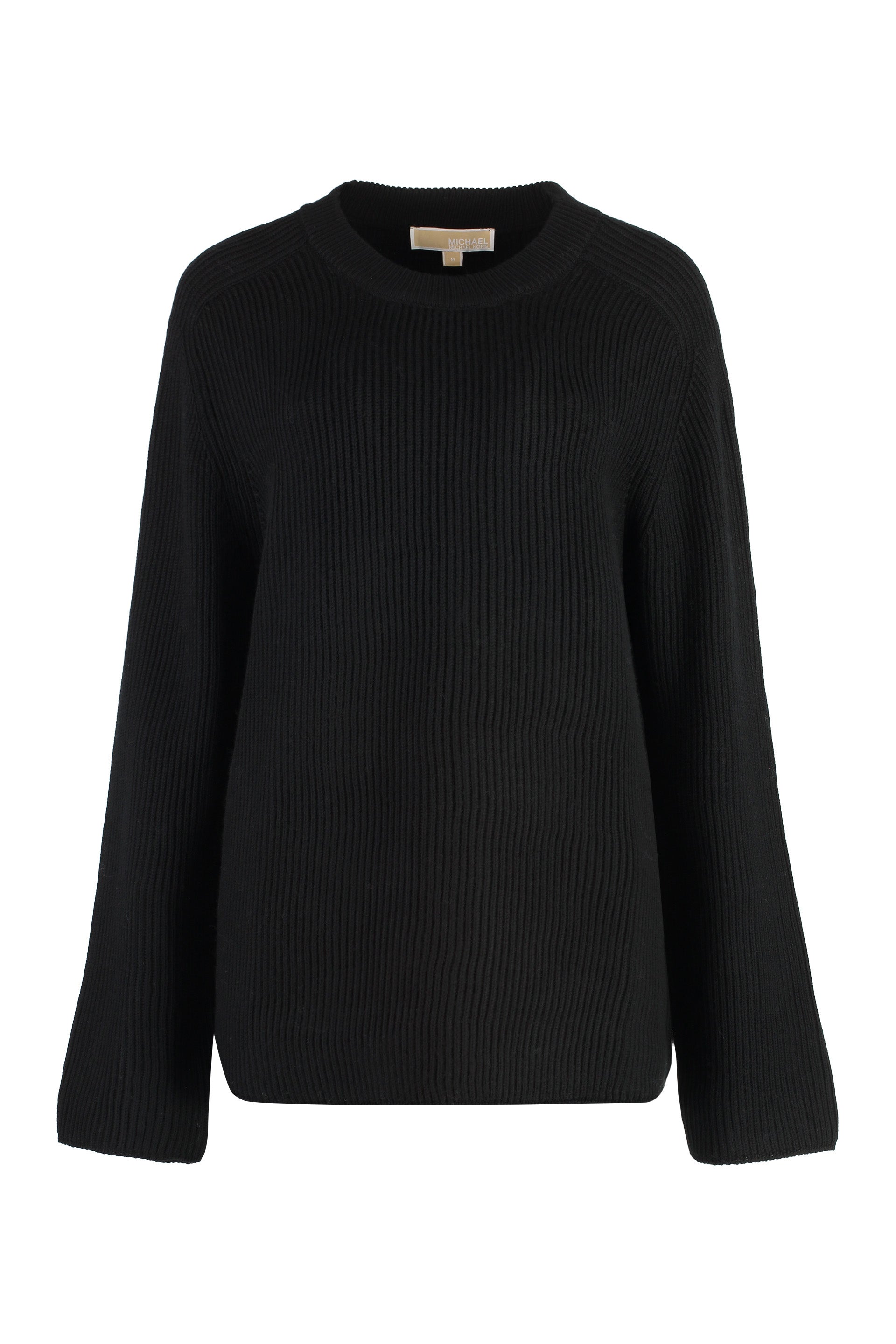 Merino wool crew-neck sweater