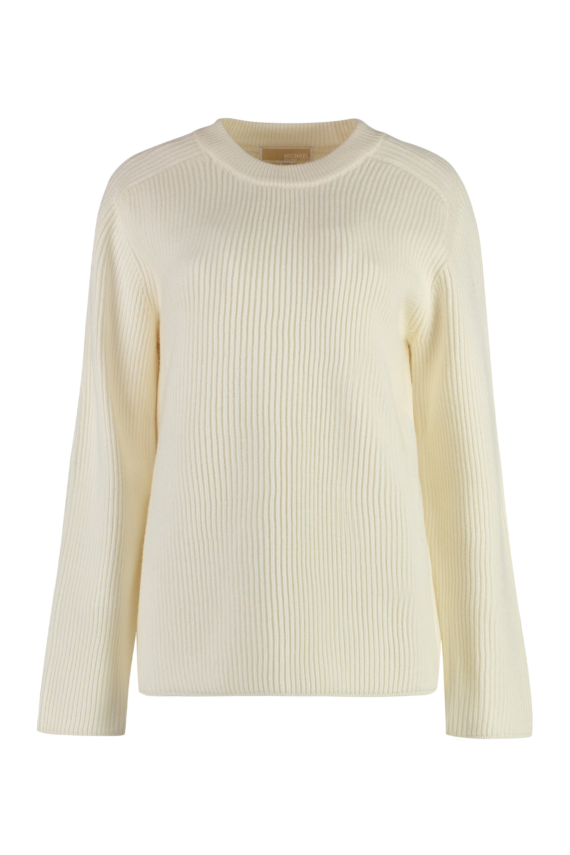 Merino wool crew-neck sweater