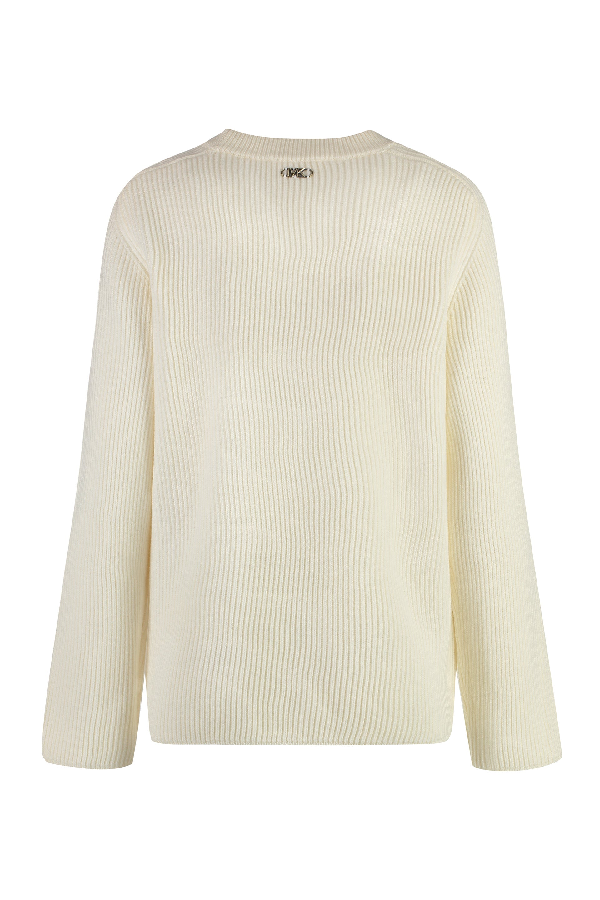 Merino wool crew-neck sweater