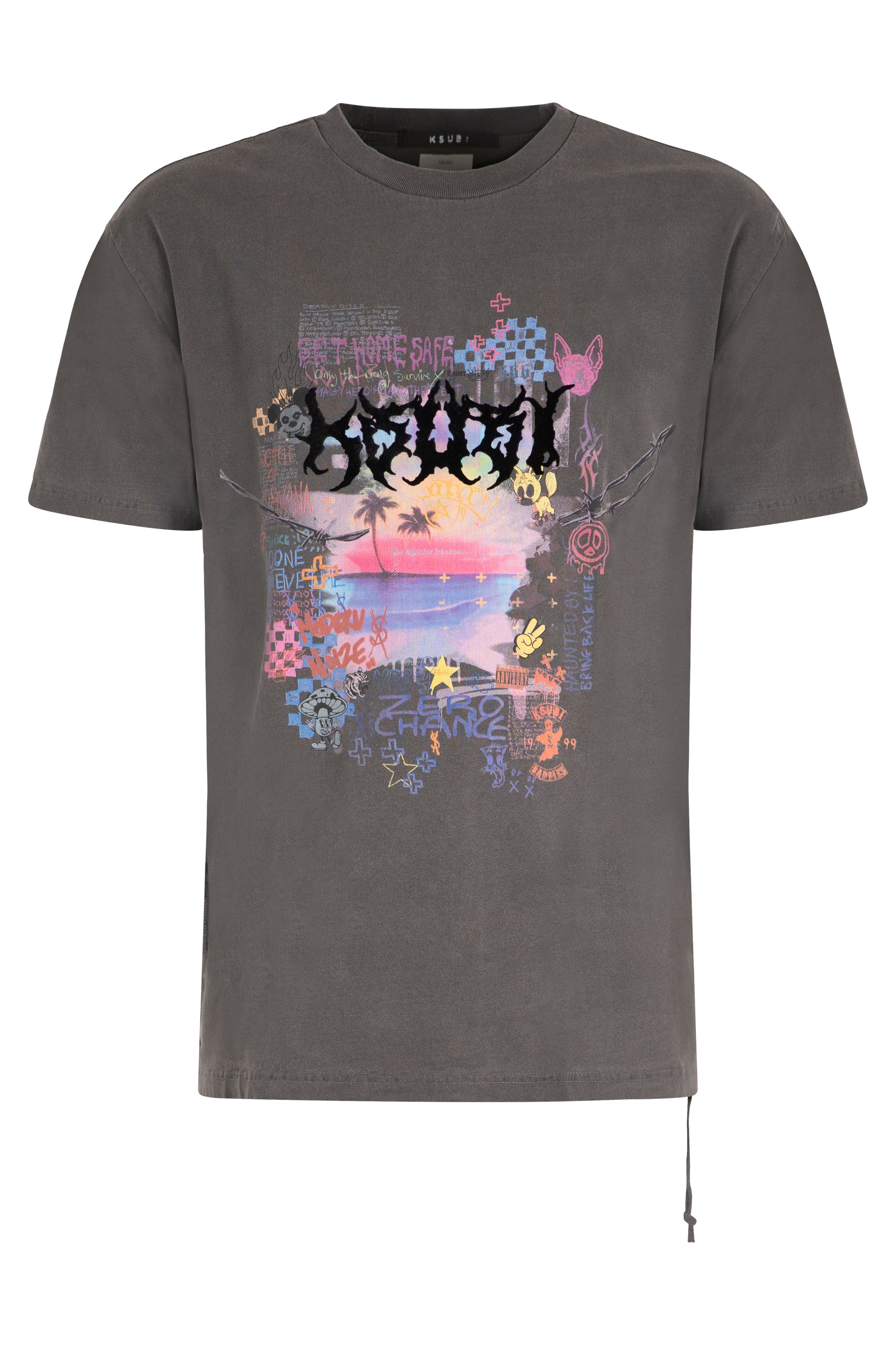 Cotton crew-neck T-shirt