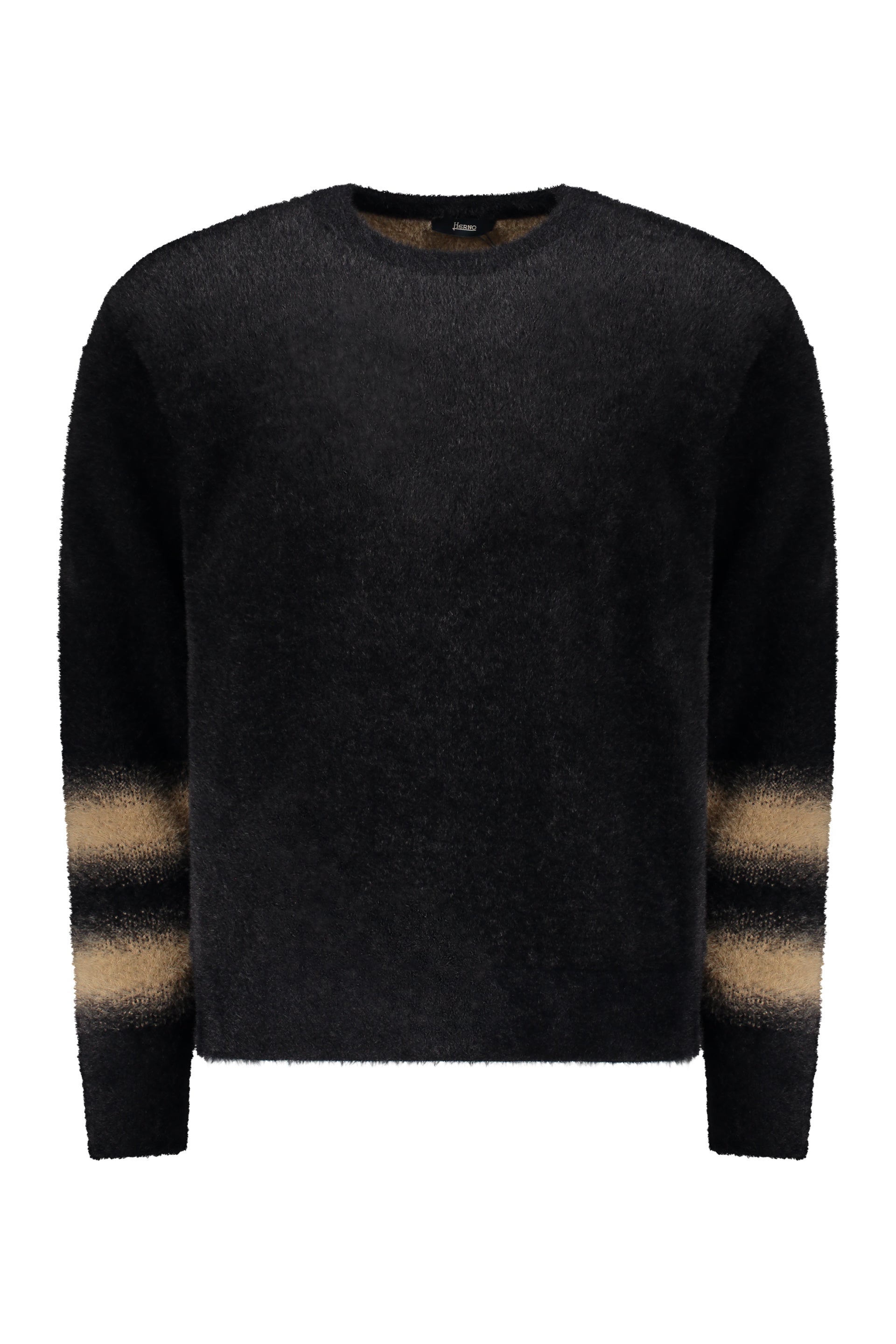 Long sleeve crew-neck sweater