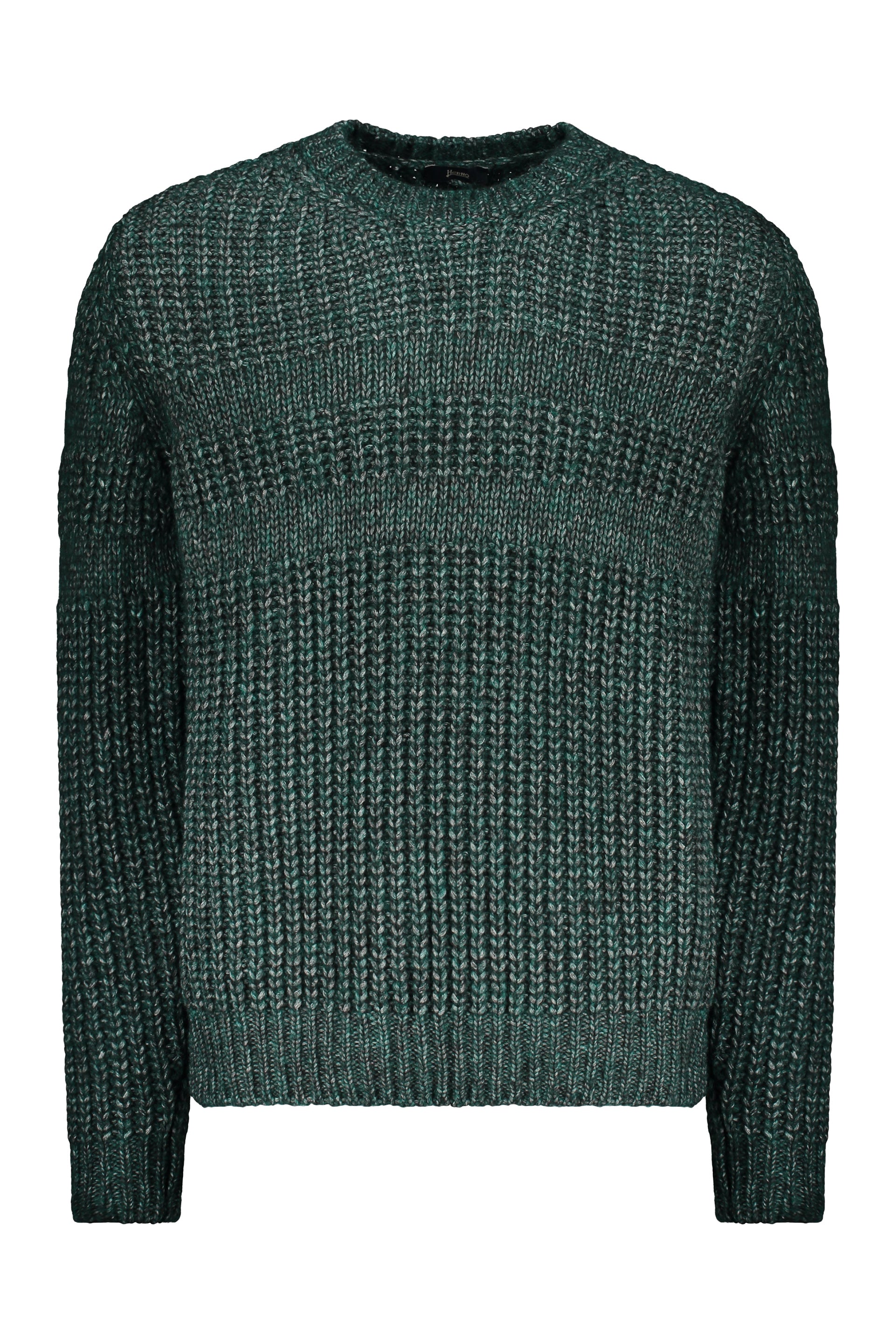 Long sleeve crew-neck sweater