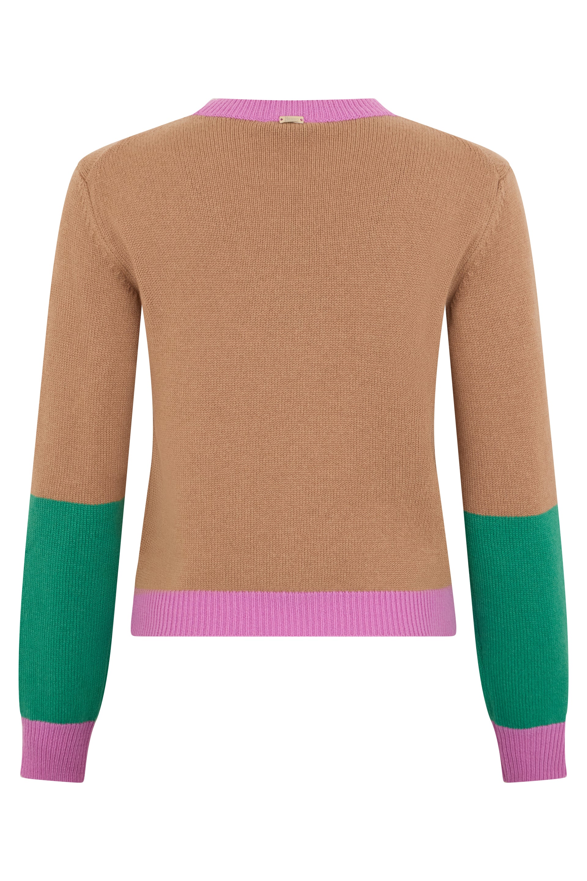 Multicolored cashmere sweater