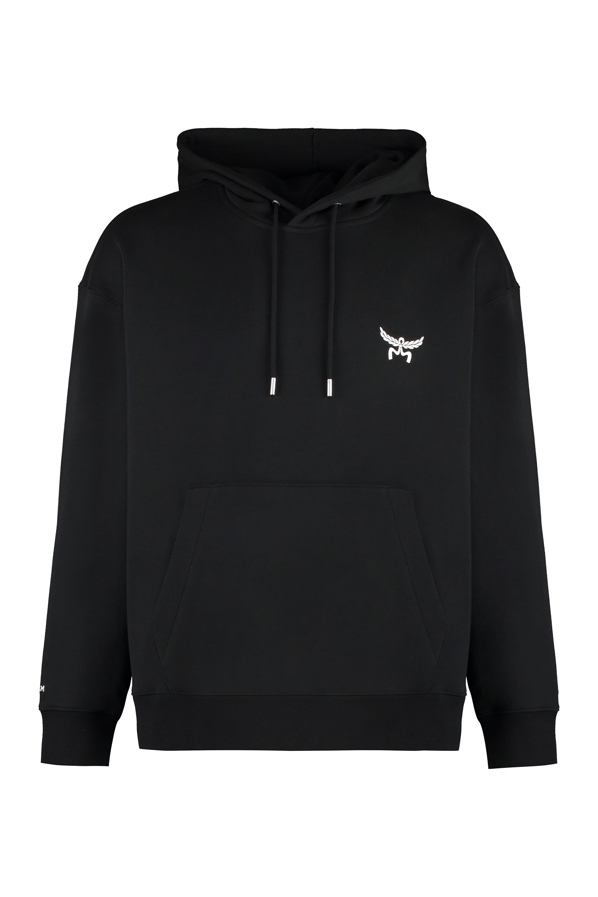 Logo cotton hoodie