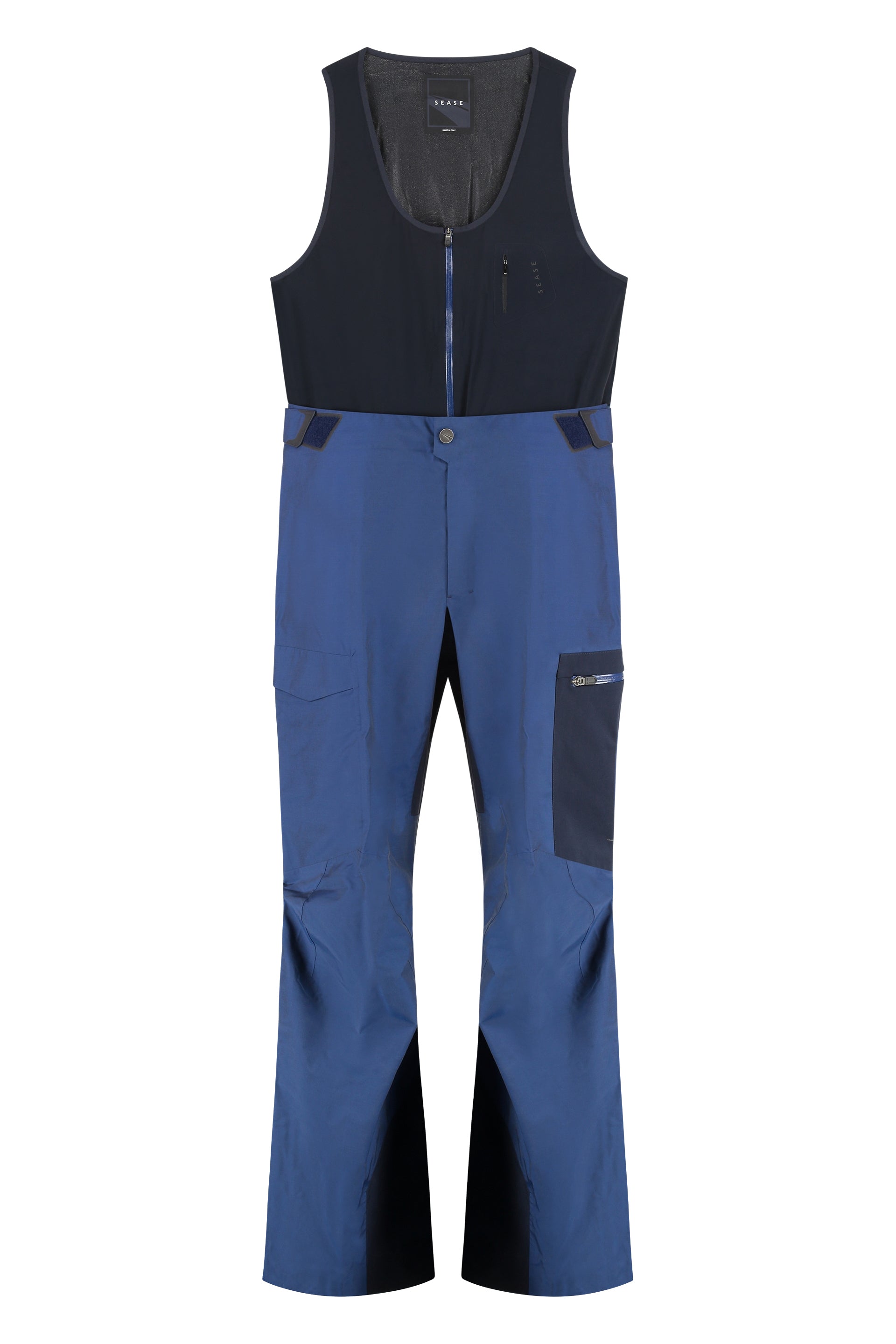 Techno fabric jumpsuit