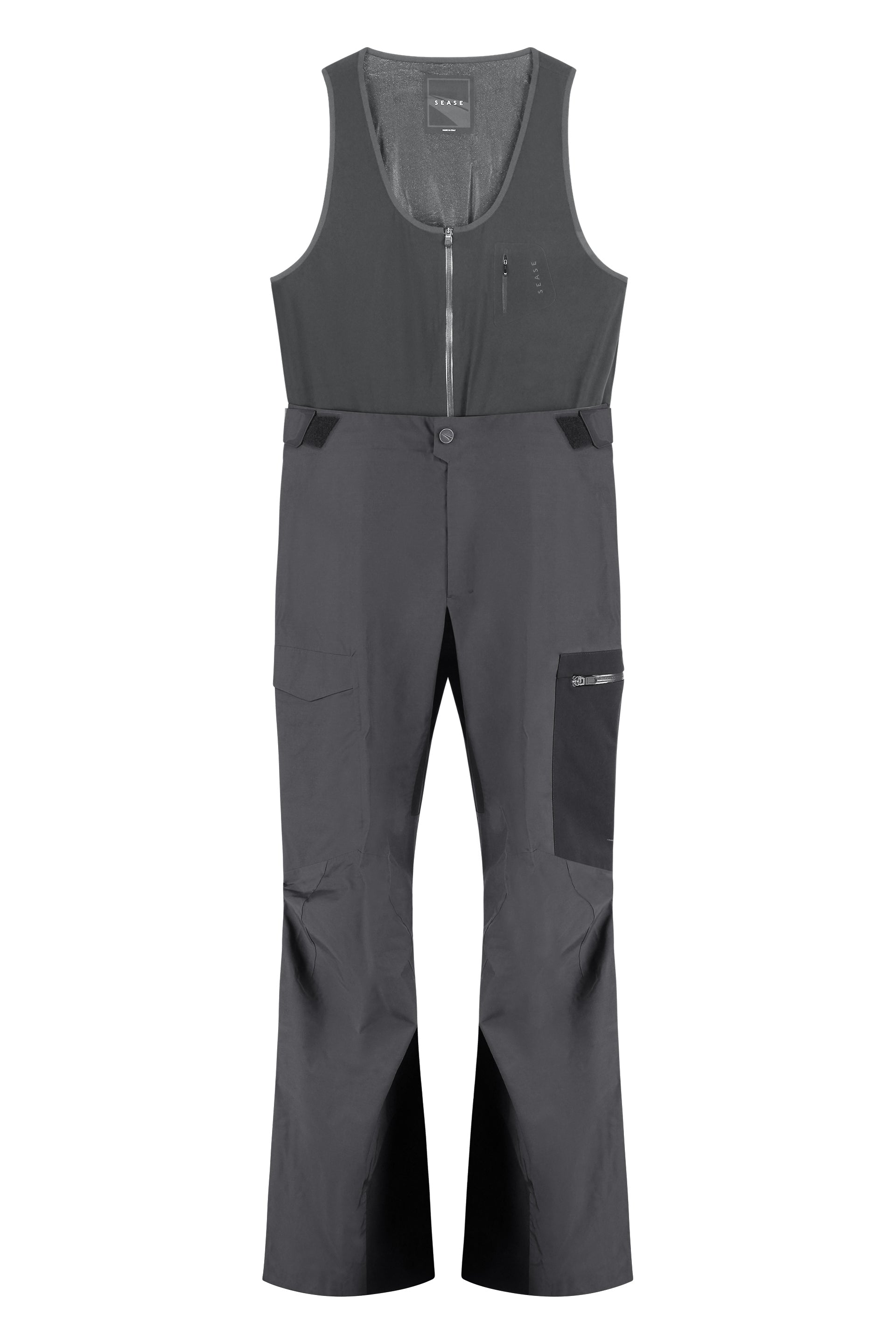 Techno fabric jumpsuit