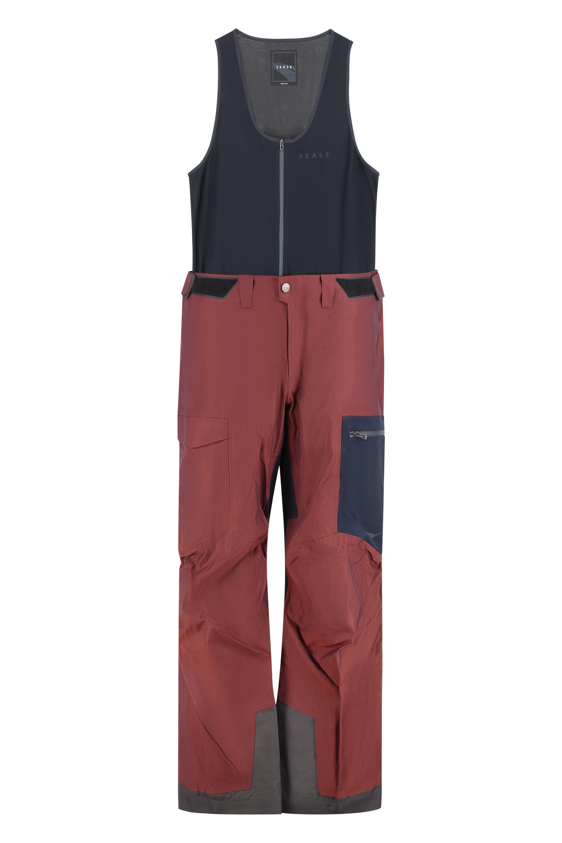 Techno fabric jumpsuit