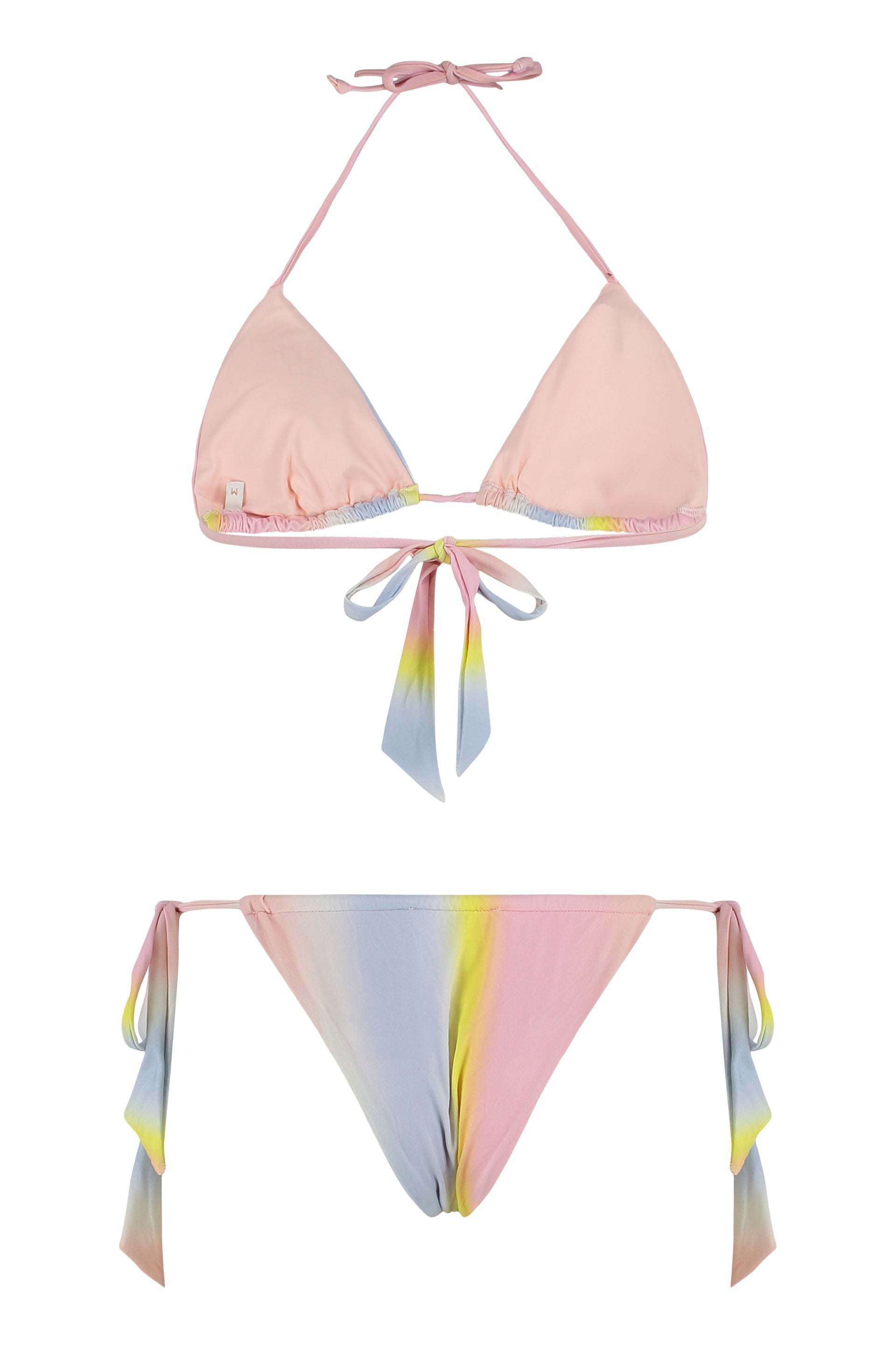 Bikini with triangle bra