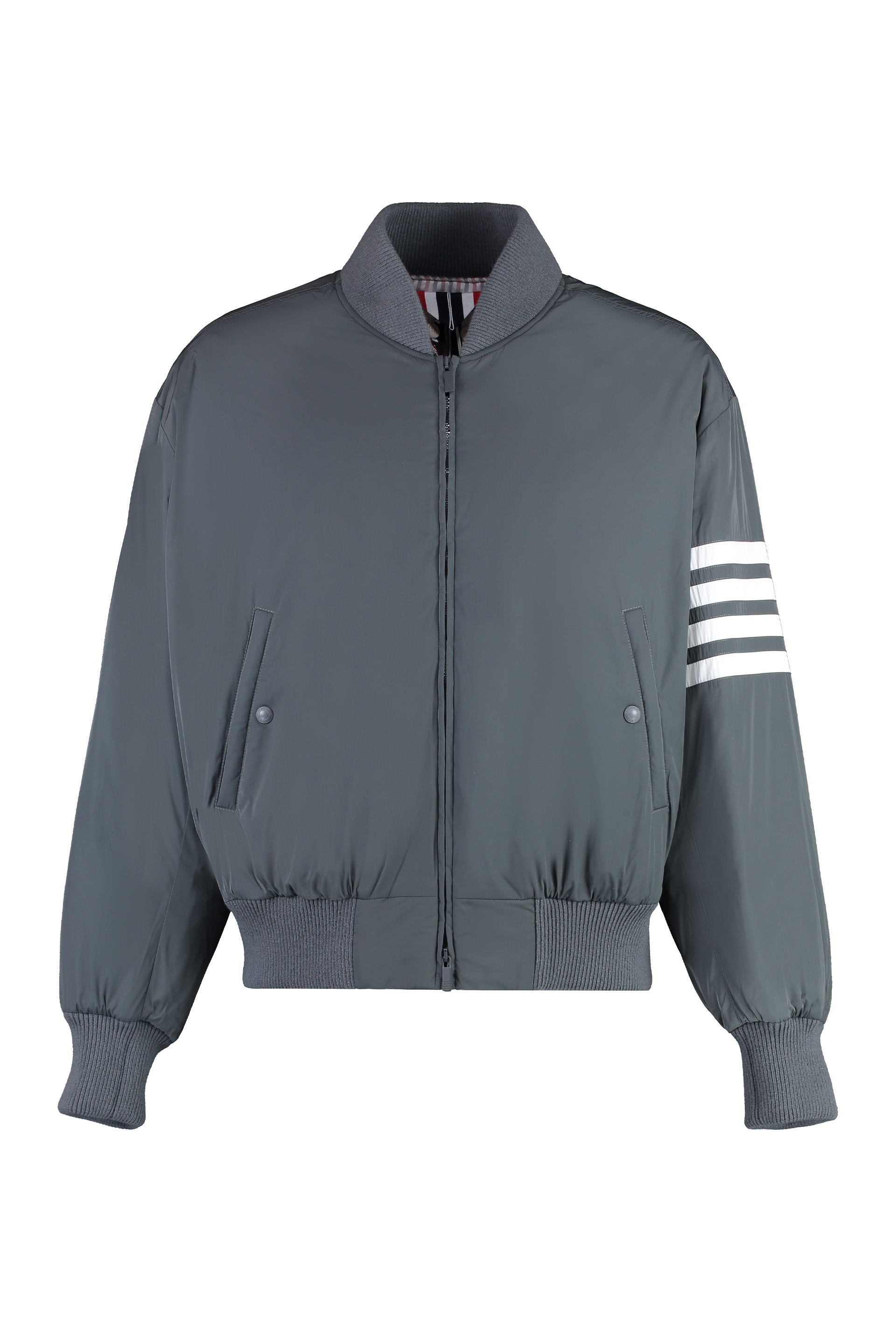 Bomber jacket in technical fabric