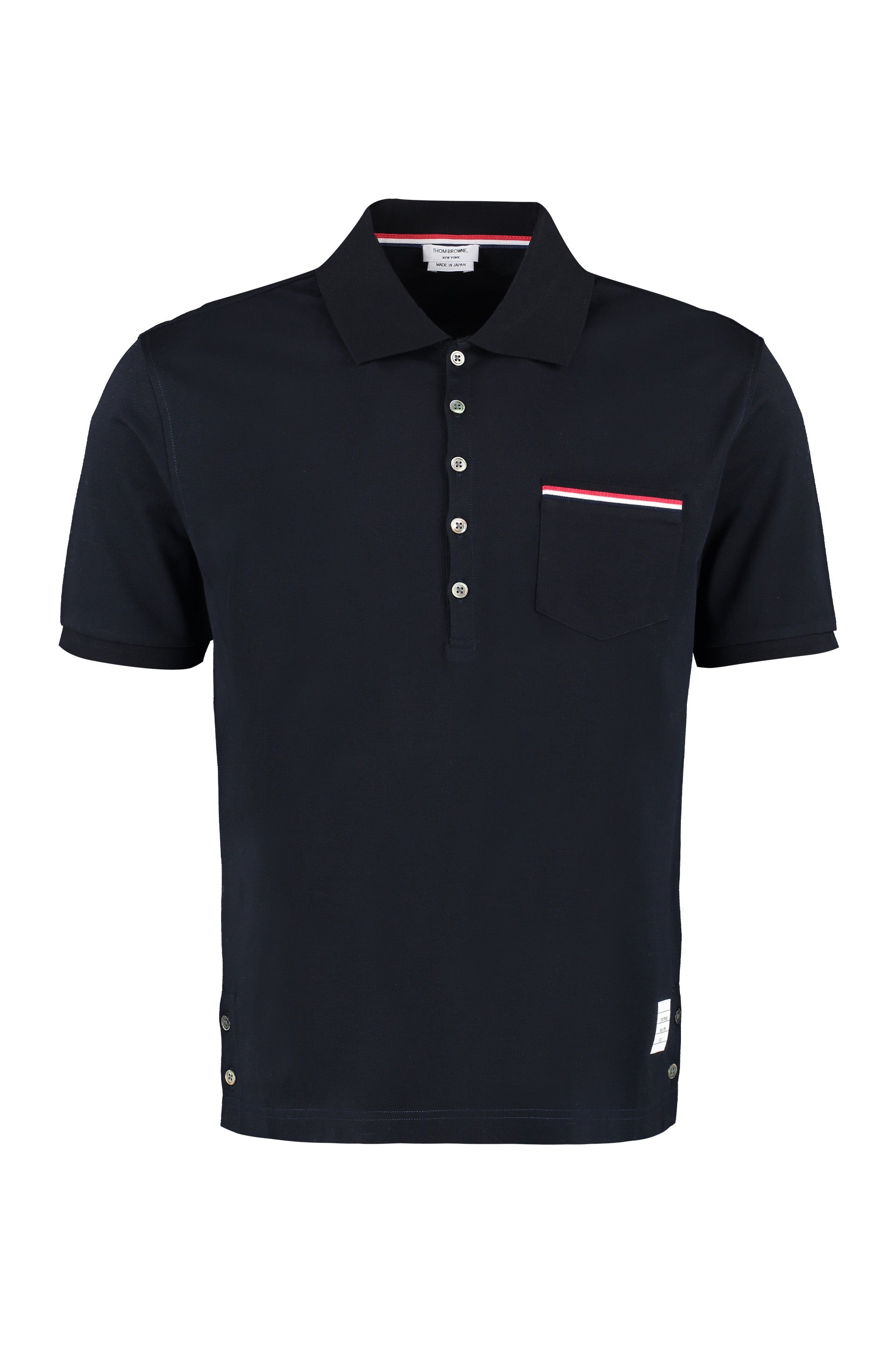 Cotton-piqué polo shirt