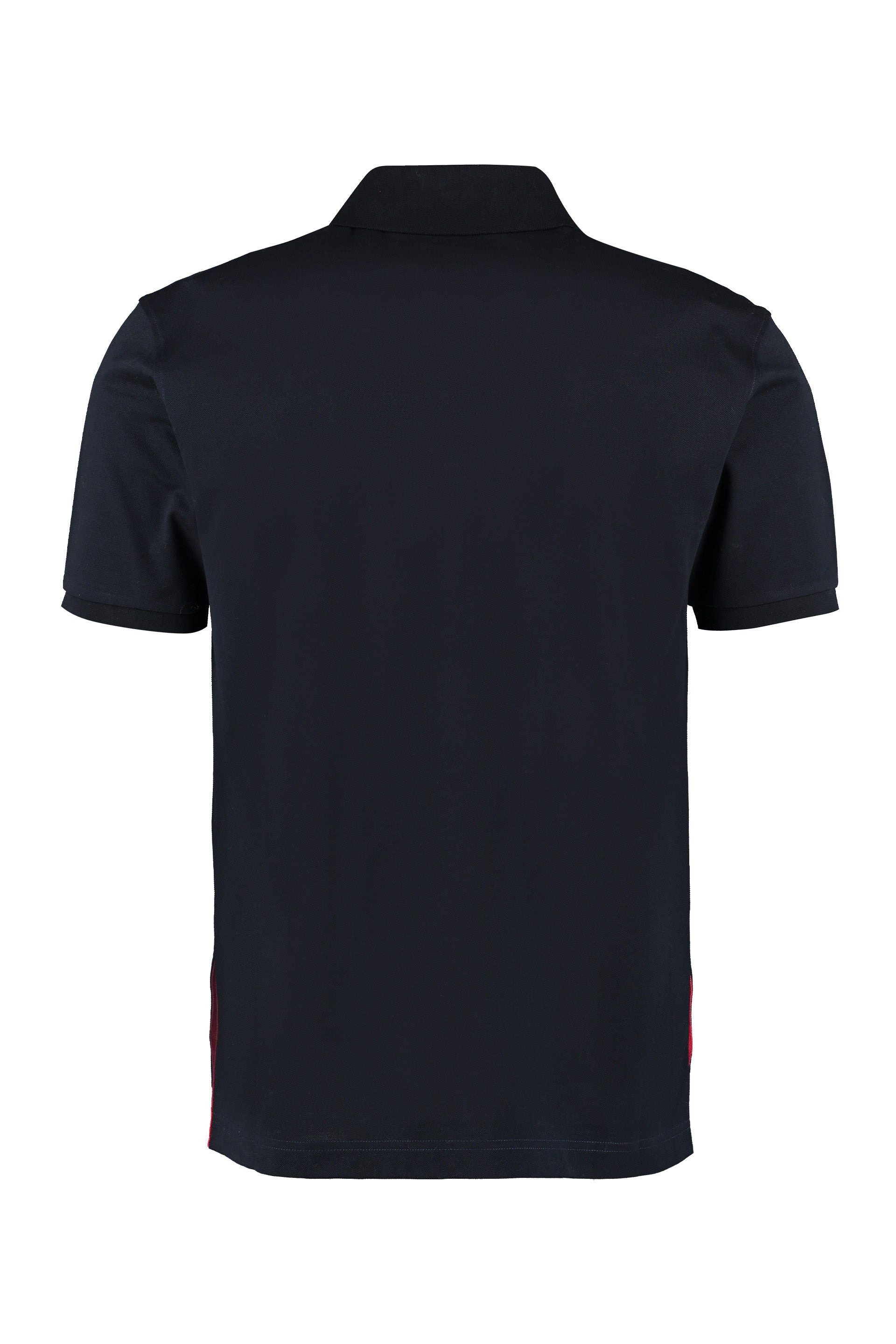 Cotton-piqué polo shirt