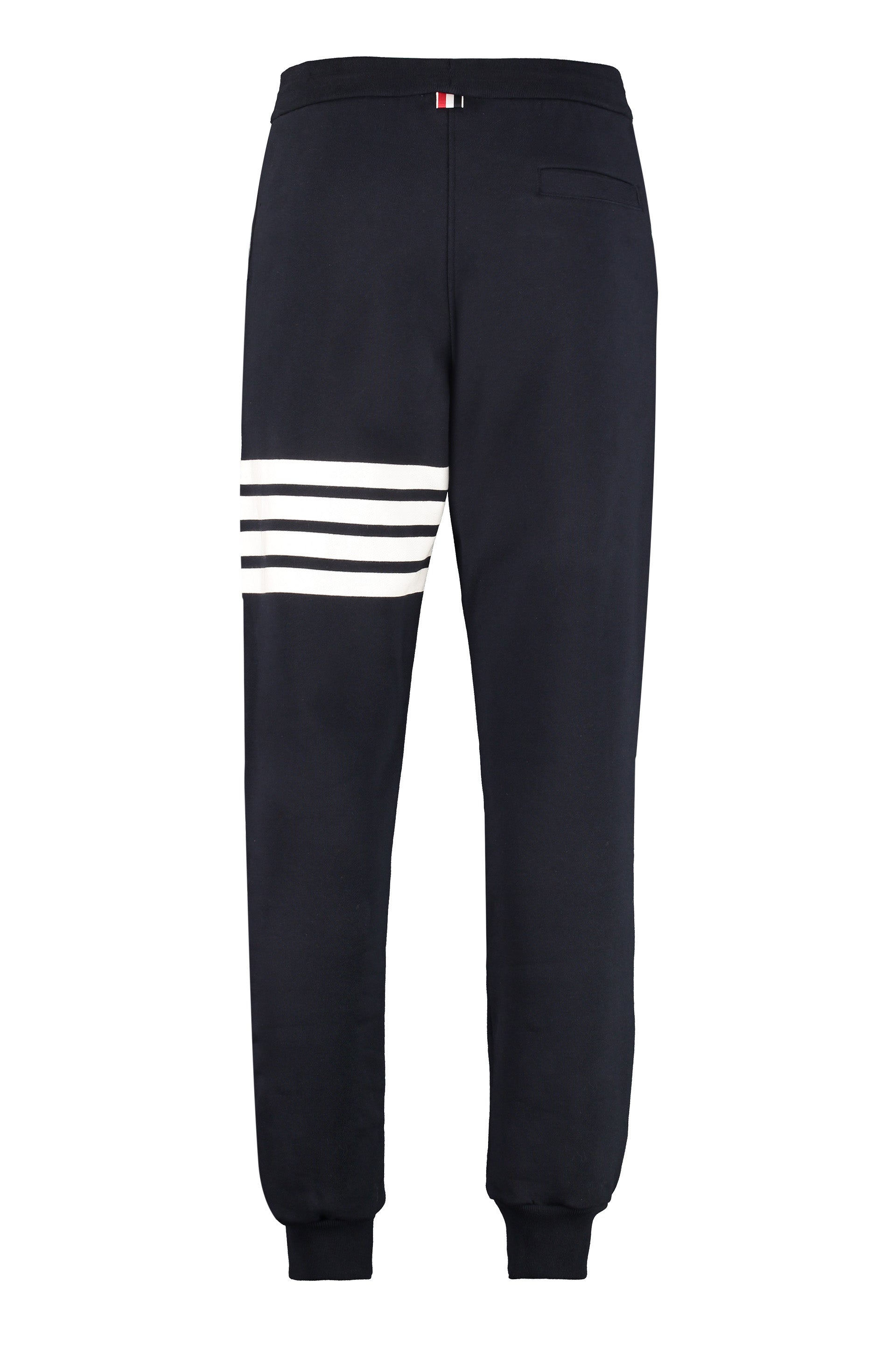 Track-pants with decorative stripes