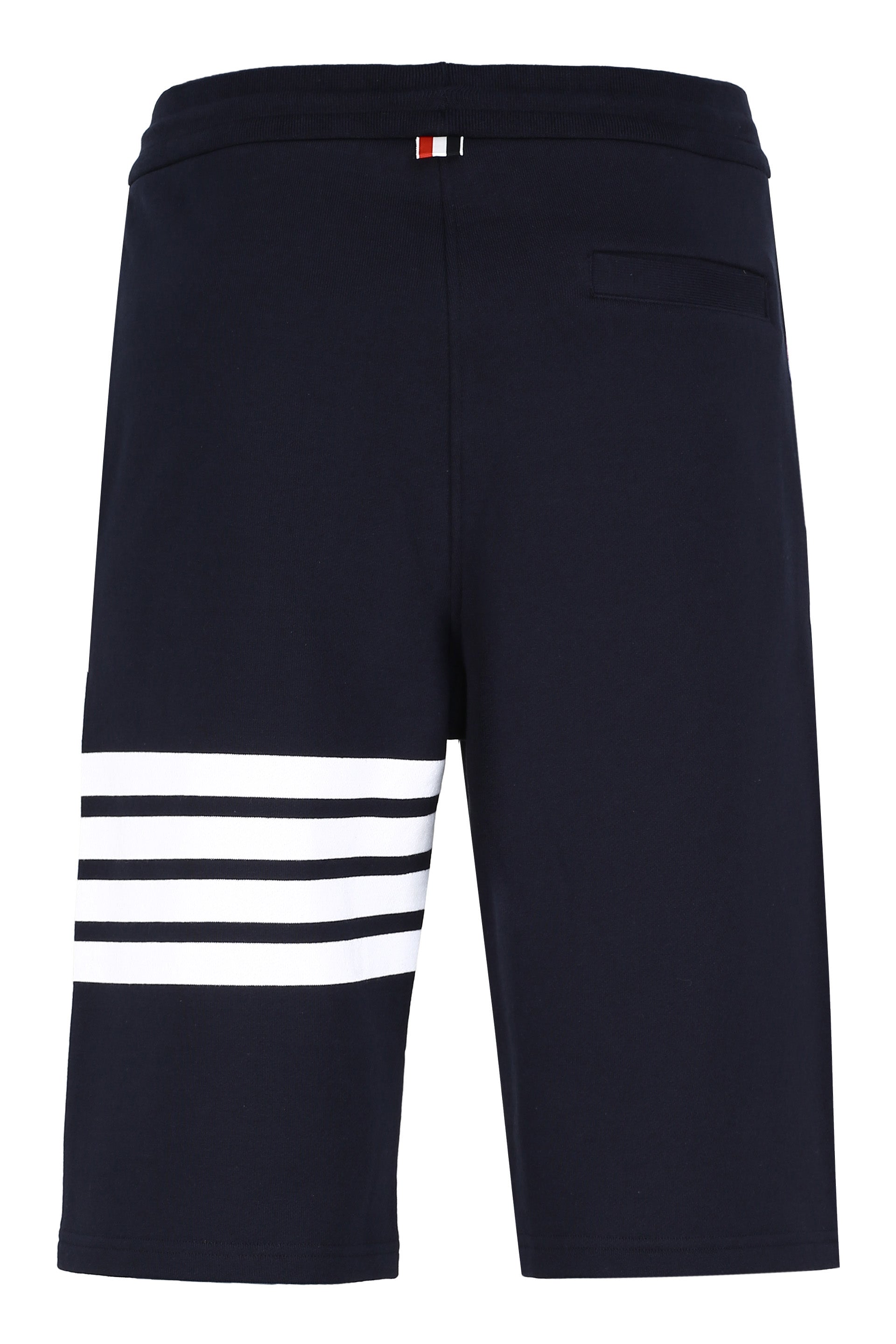 Stripe detail sweatshorts