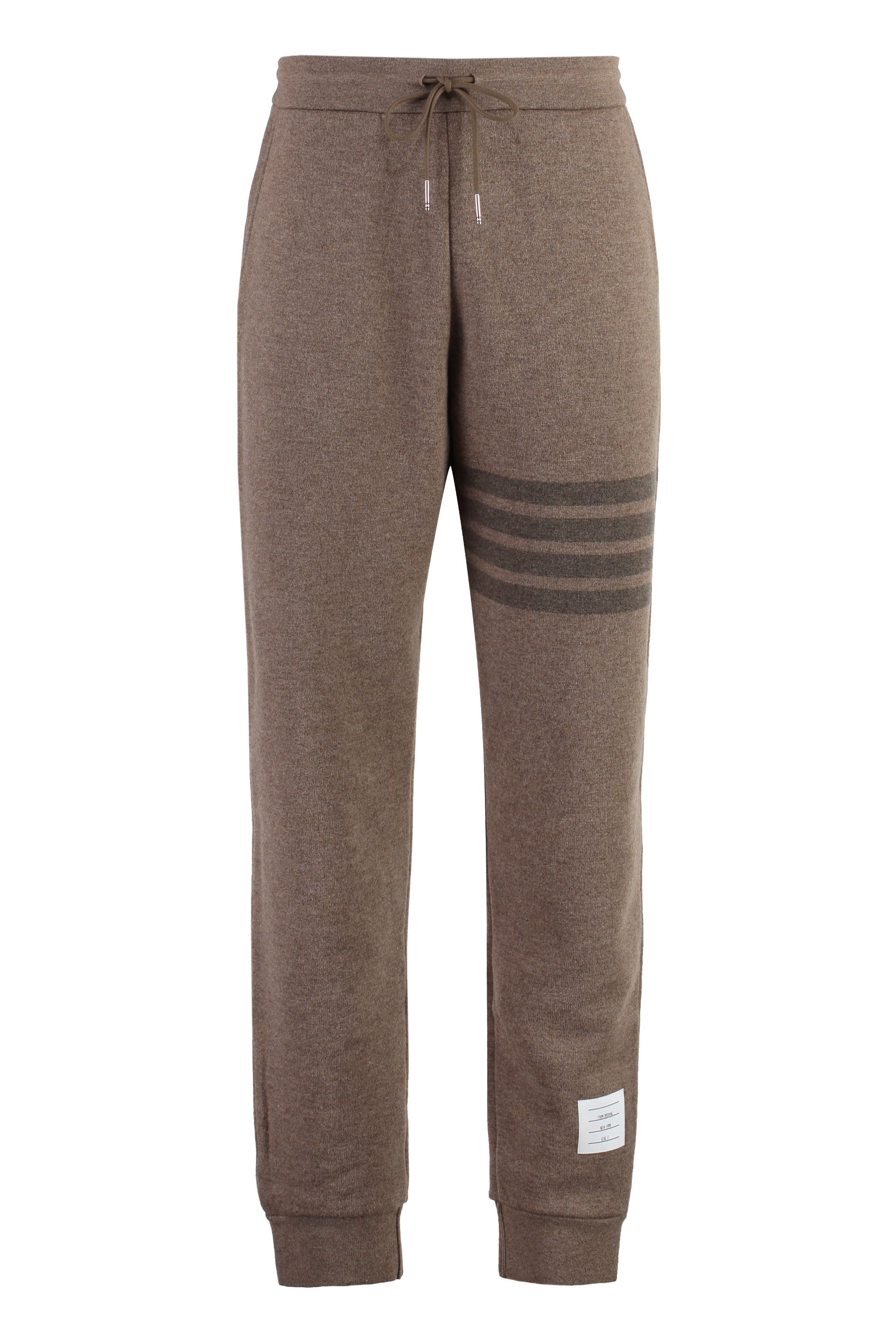 Virgin wool track pants