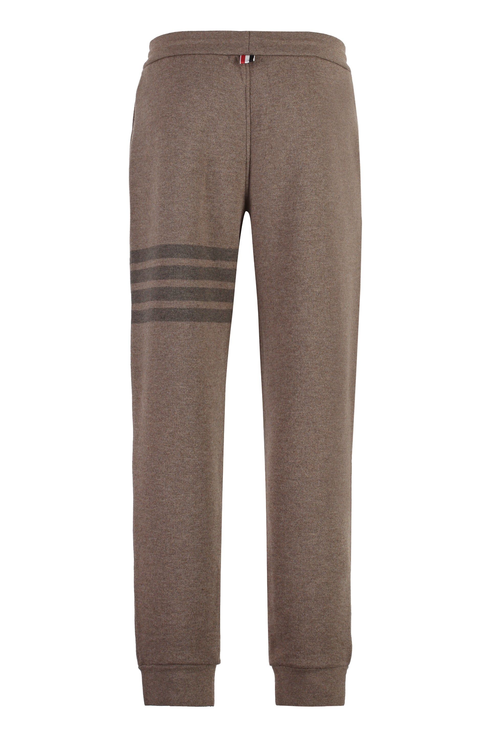 Virgin wool track pants