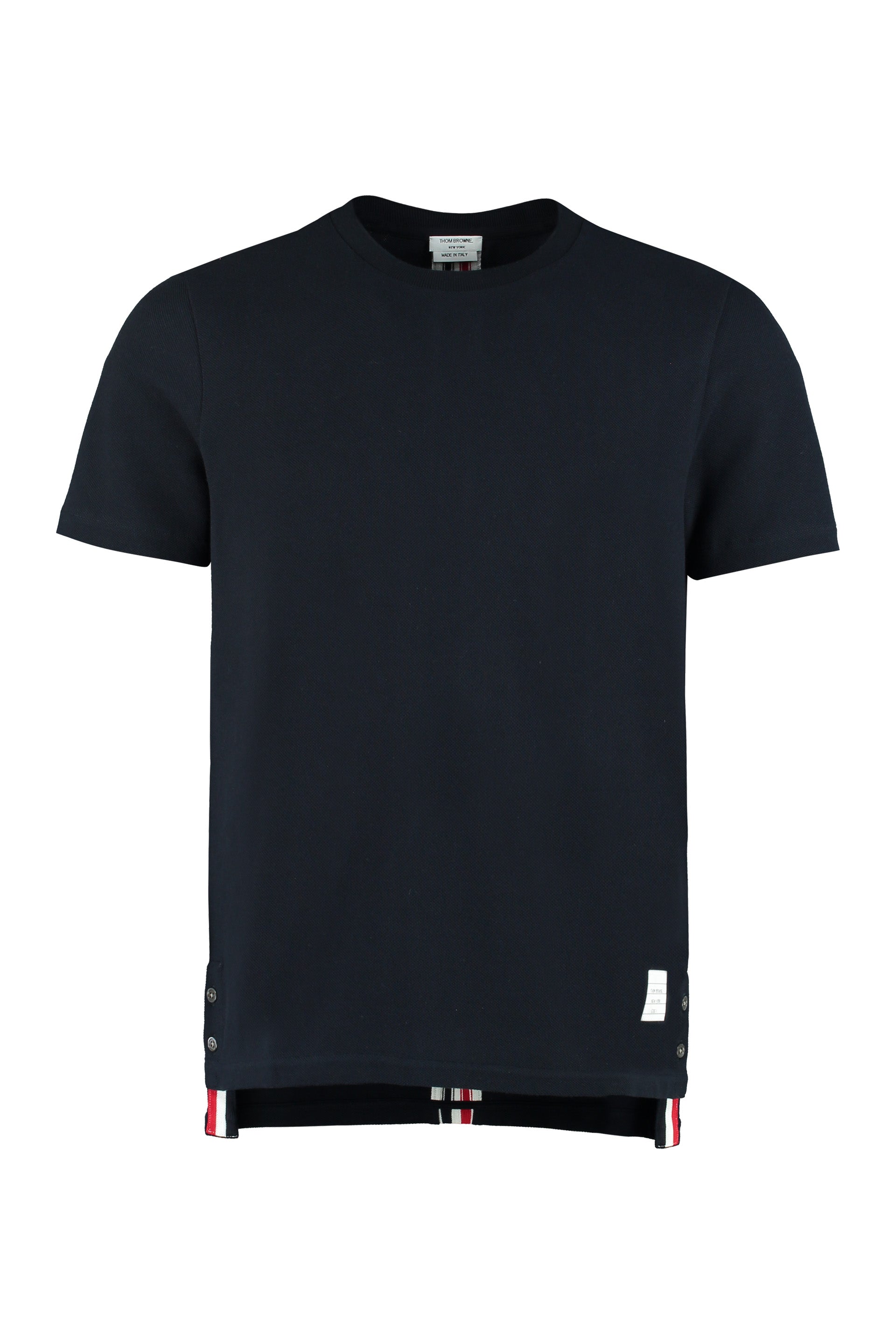 Piqué cotton t-shirt