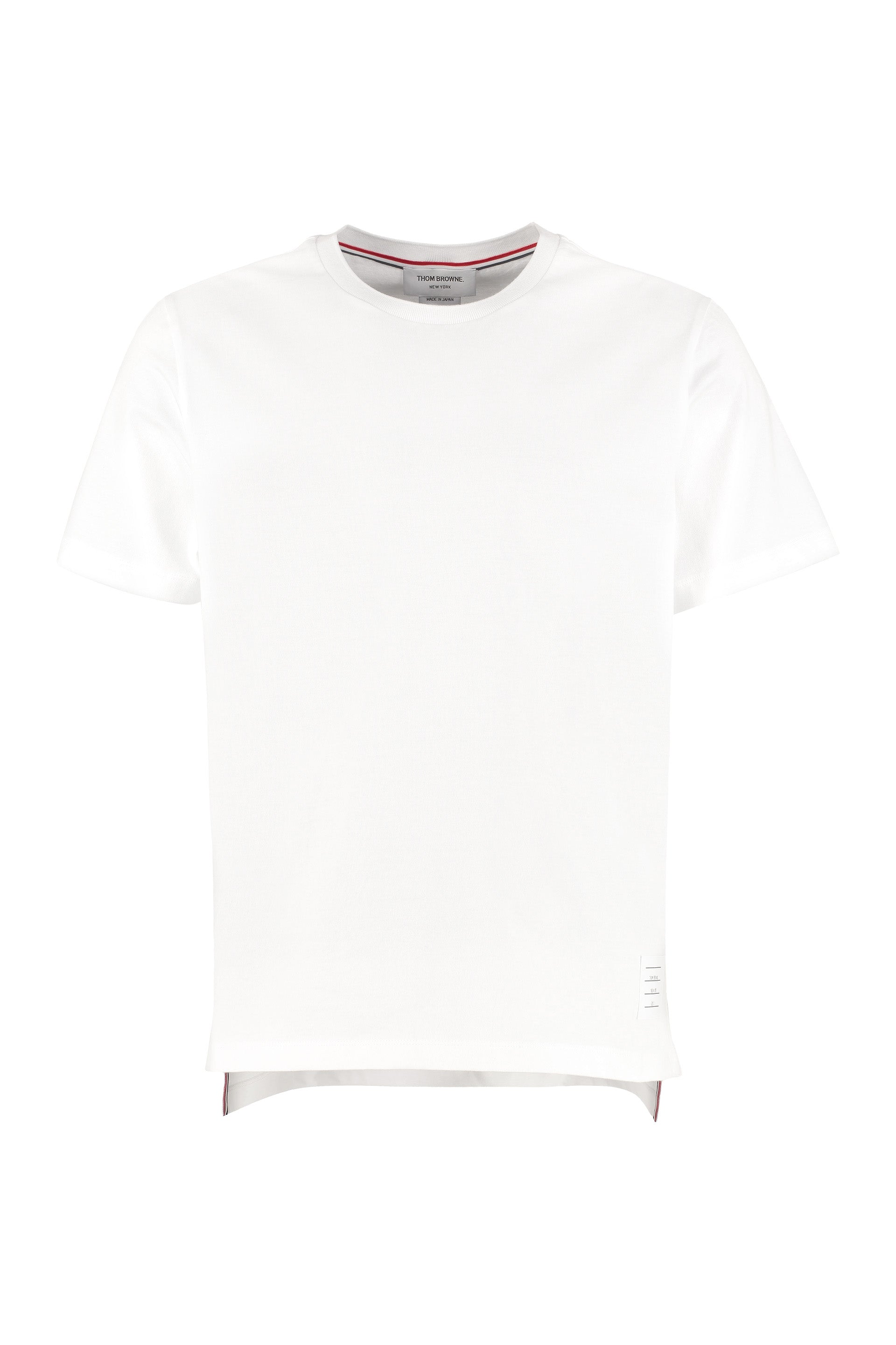 Crew-neck cotton T-shirt