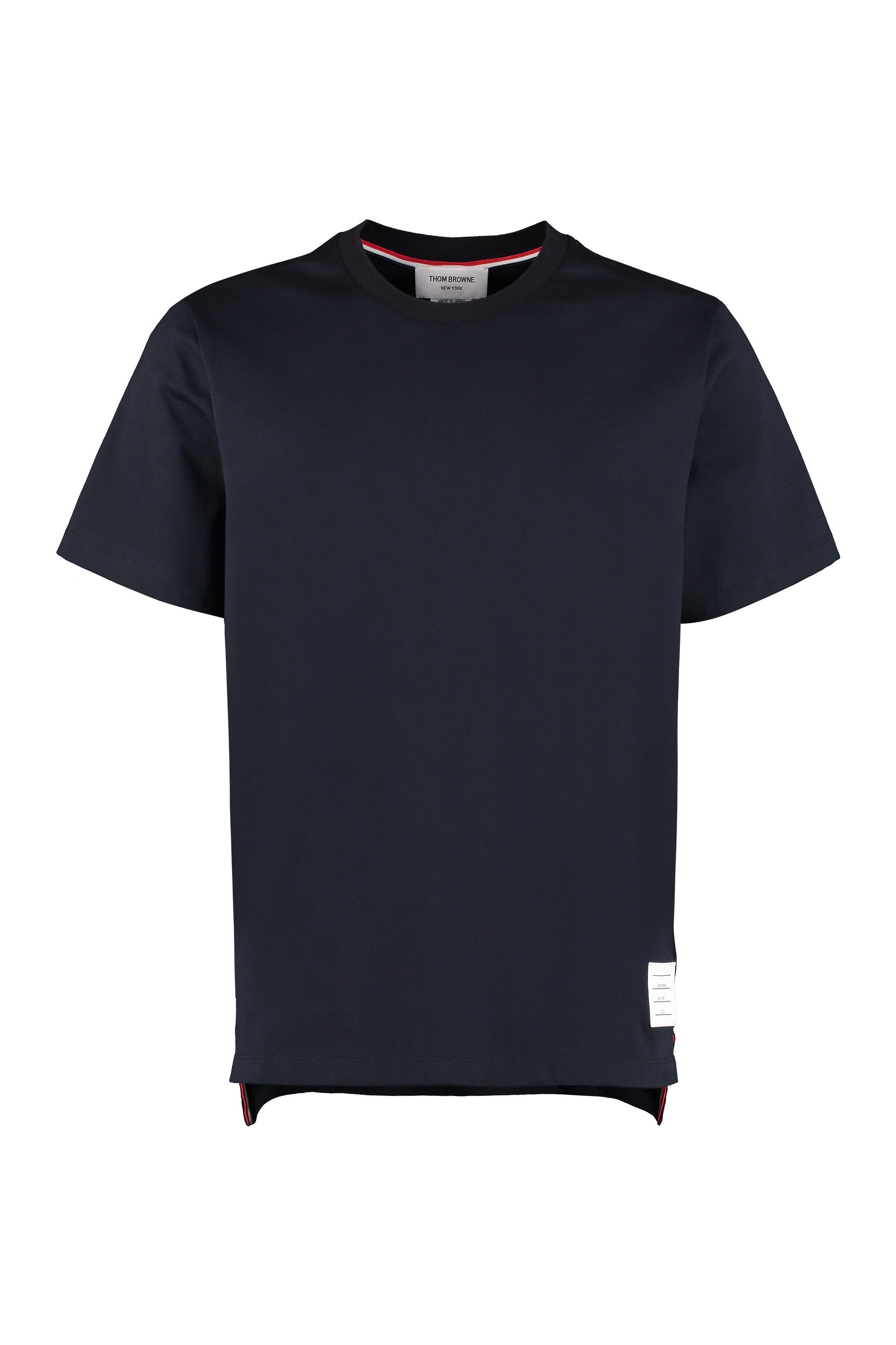 Crew-neck cotton T-shirt