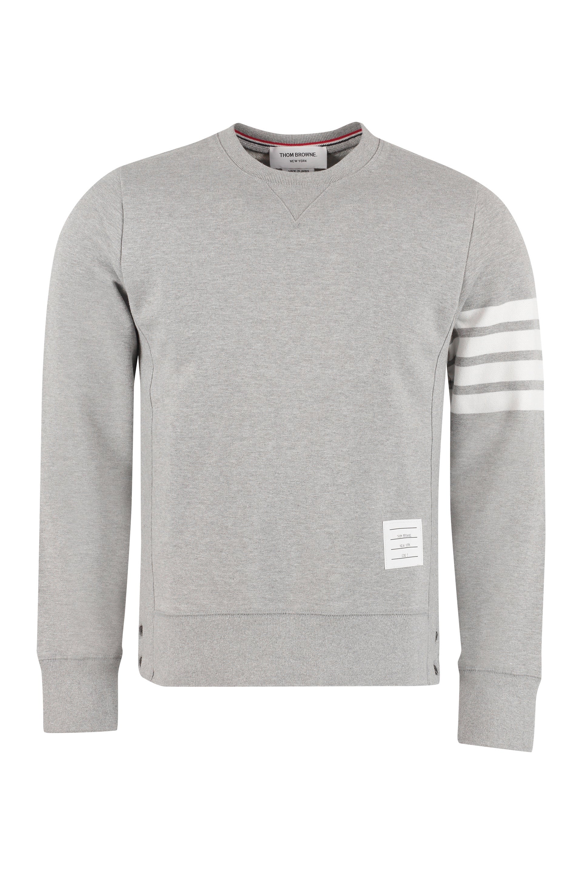 Cotton crew-neck sweatshirt