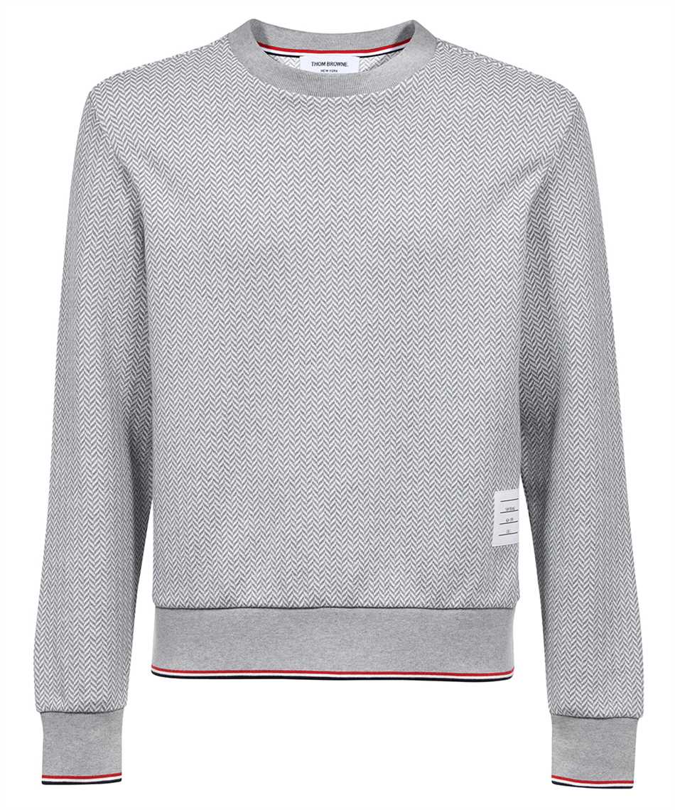 Cotton crew-neck sweatshirt