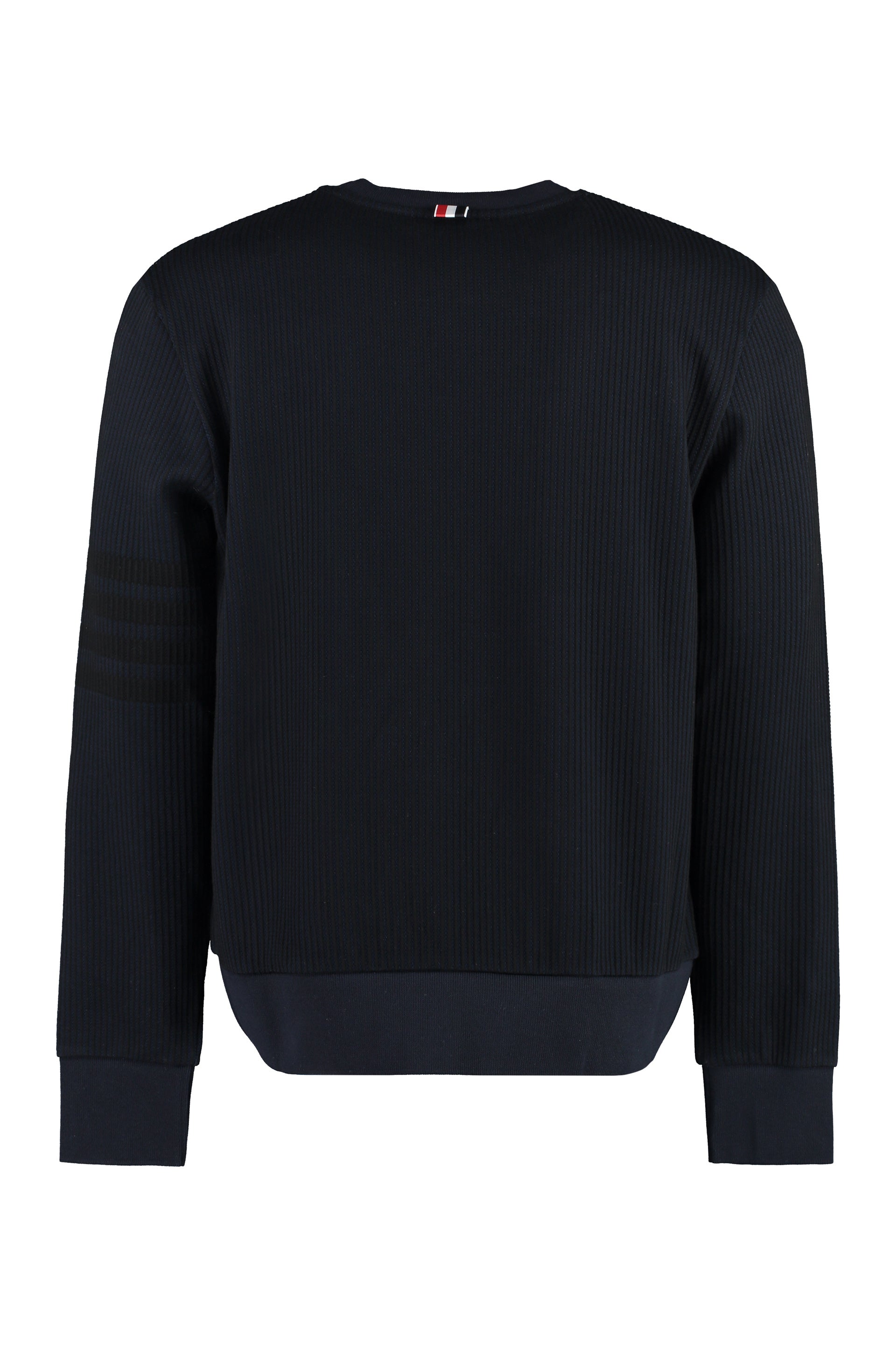 Cotton crew-neck sweatshirt