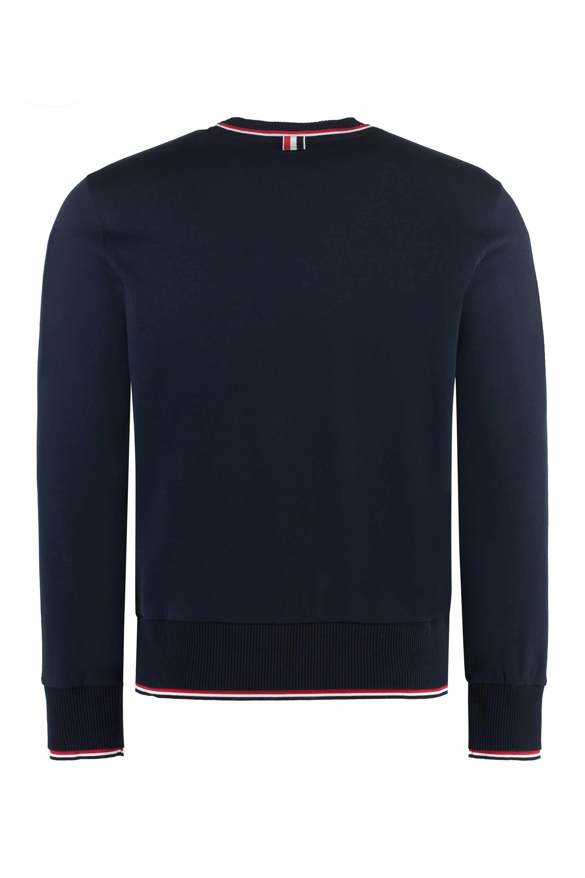 Cotton crew-neck sweatshirt