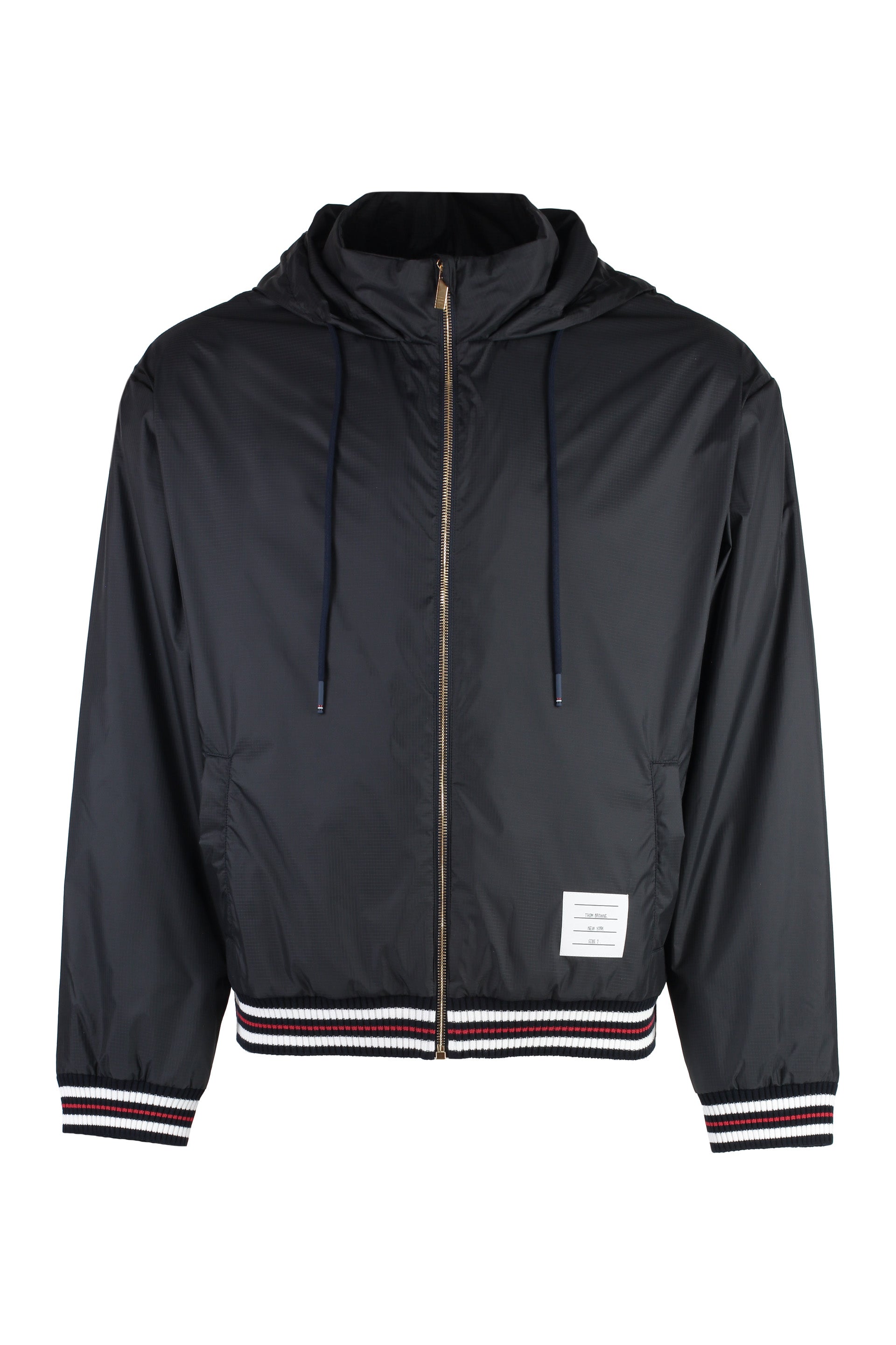 Nylon bomber jacket