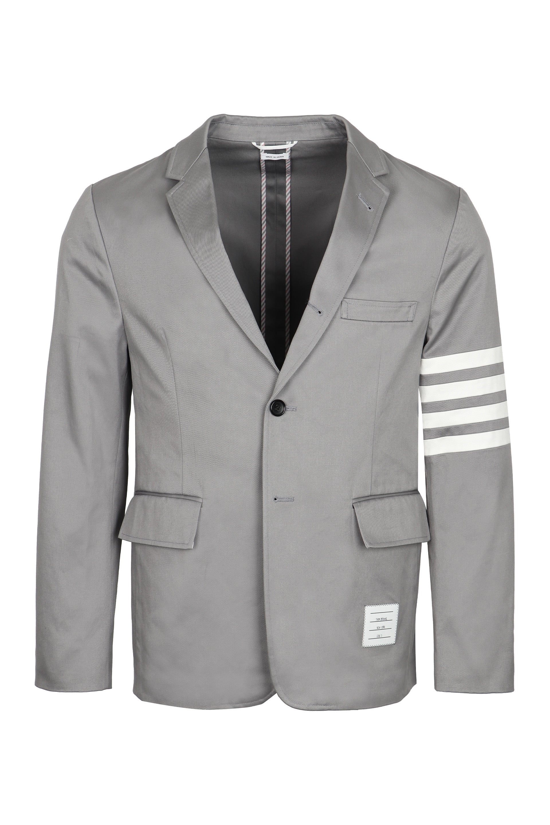 Cotton gabardine blazer