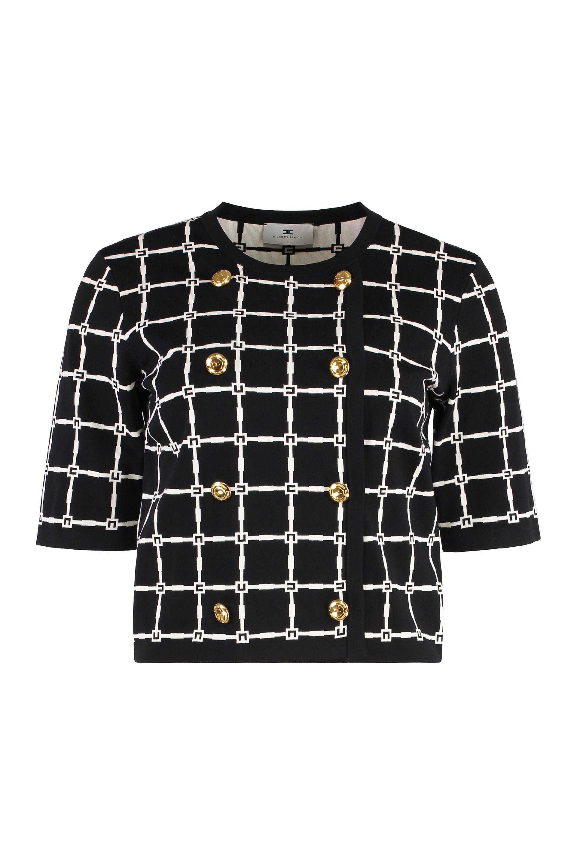 Jacquard cardigan