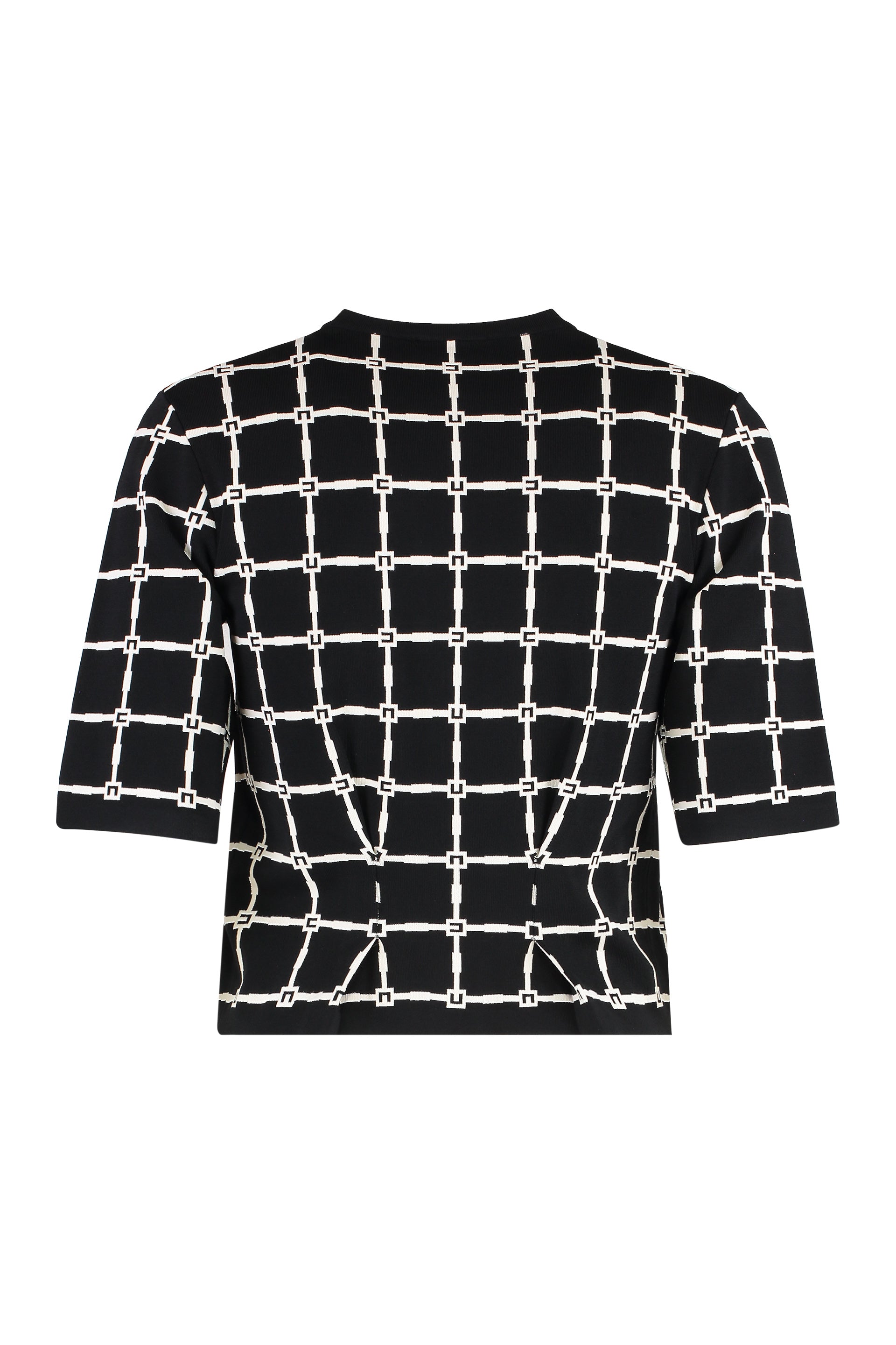 Jacquard cardigan