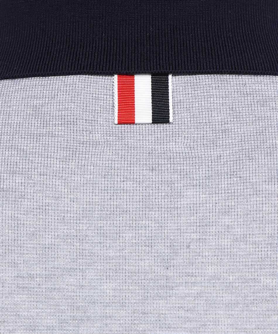 Knitted cotton polo shirt