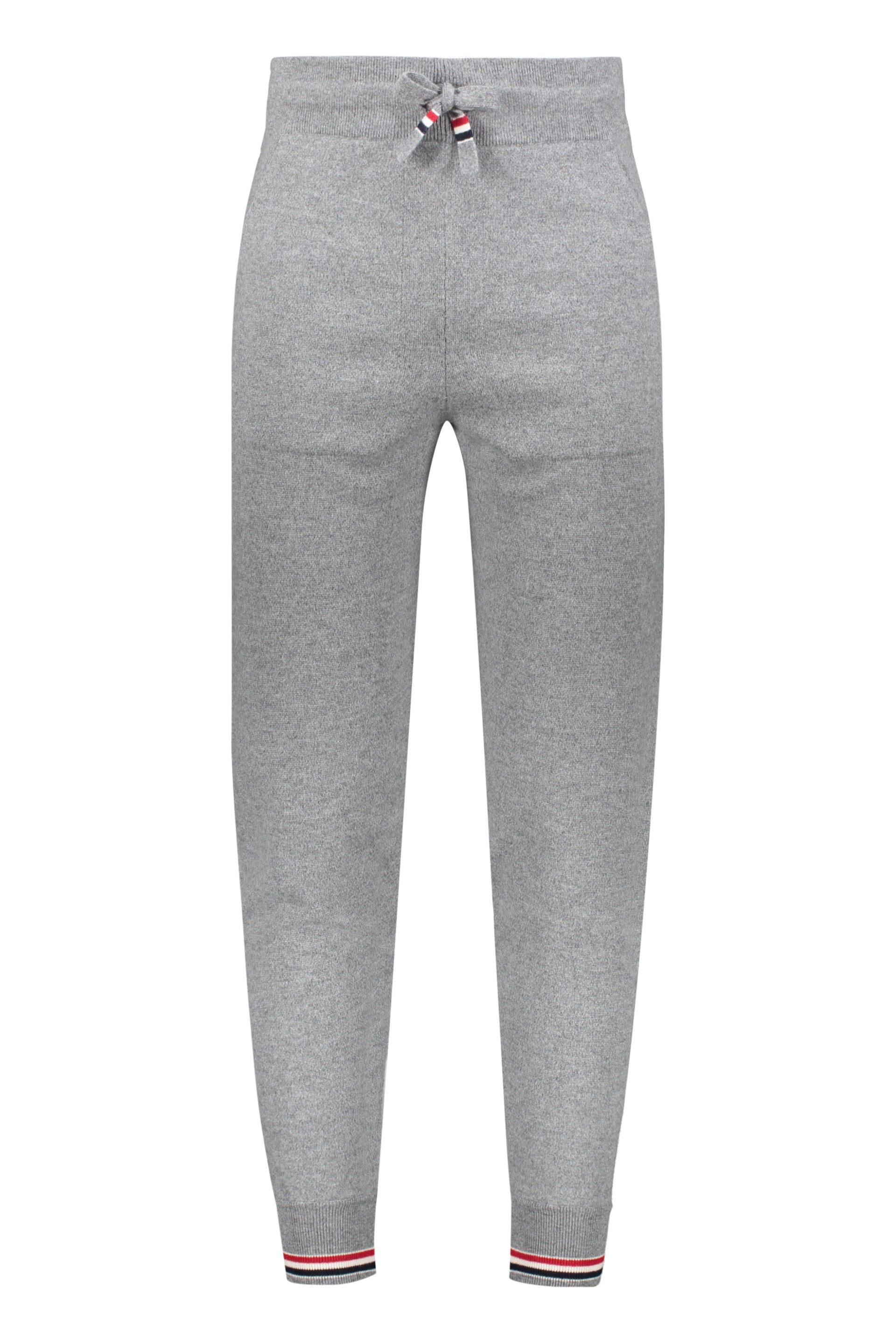 Cashmere track-pants