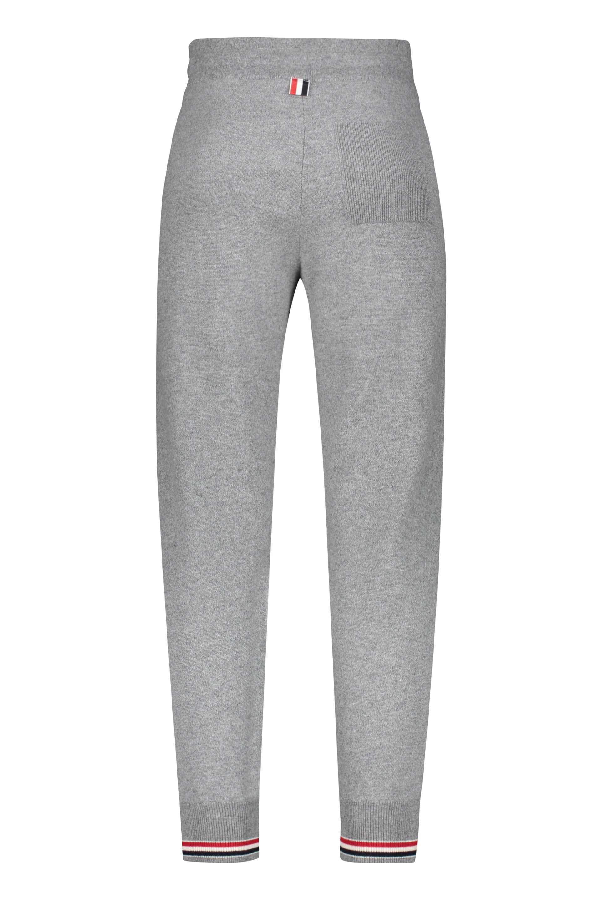 Cashmere track-pants