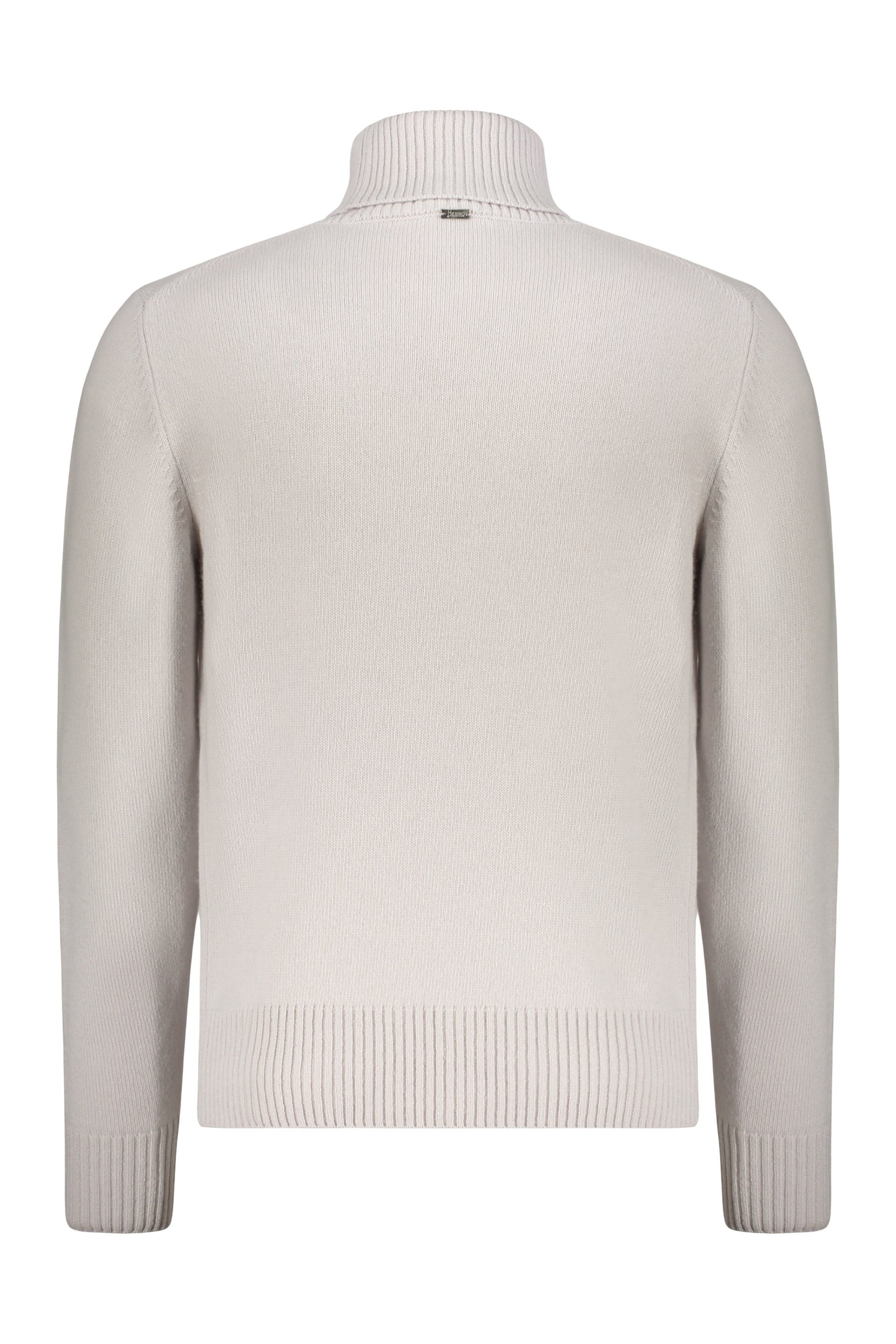 Wool turtleneck sweater