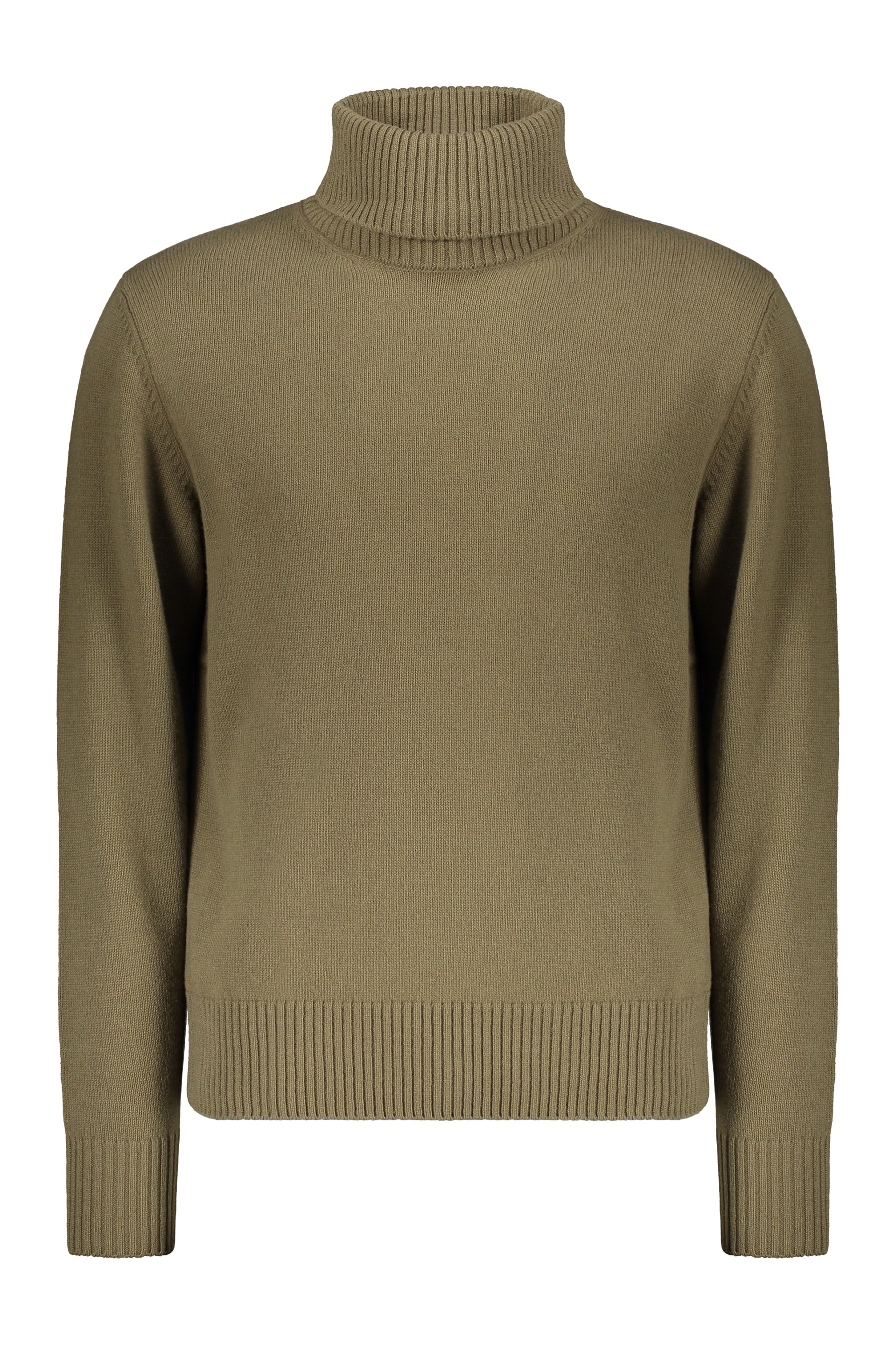 Wool turtleneck sweater