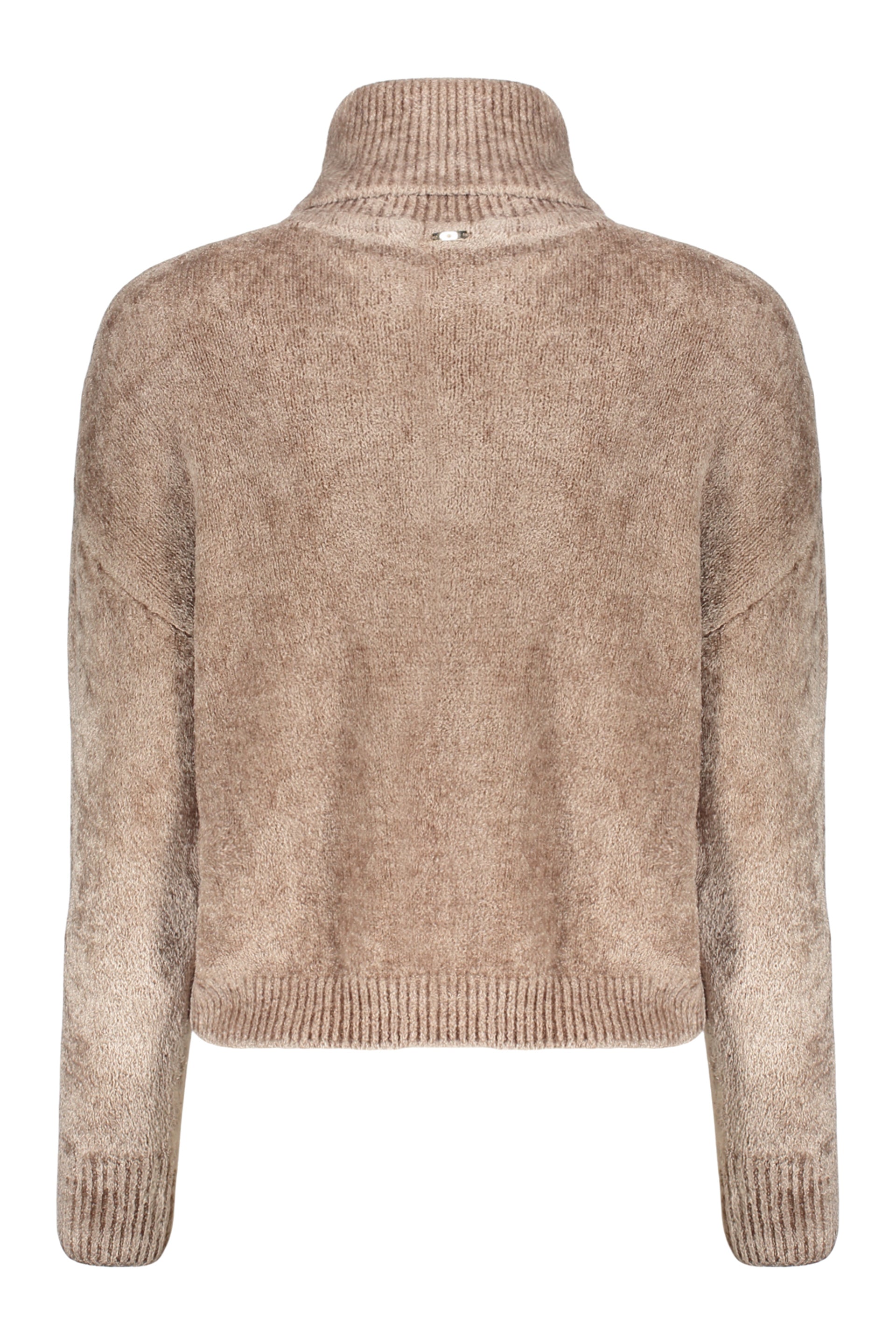 Sweater with a high collar, elegant and comfortable.