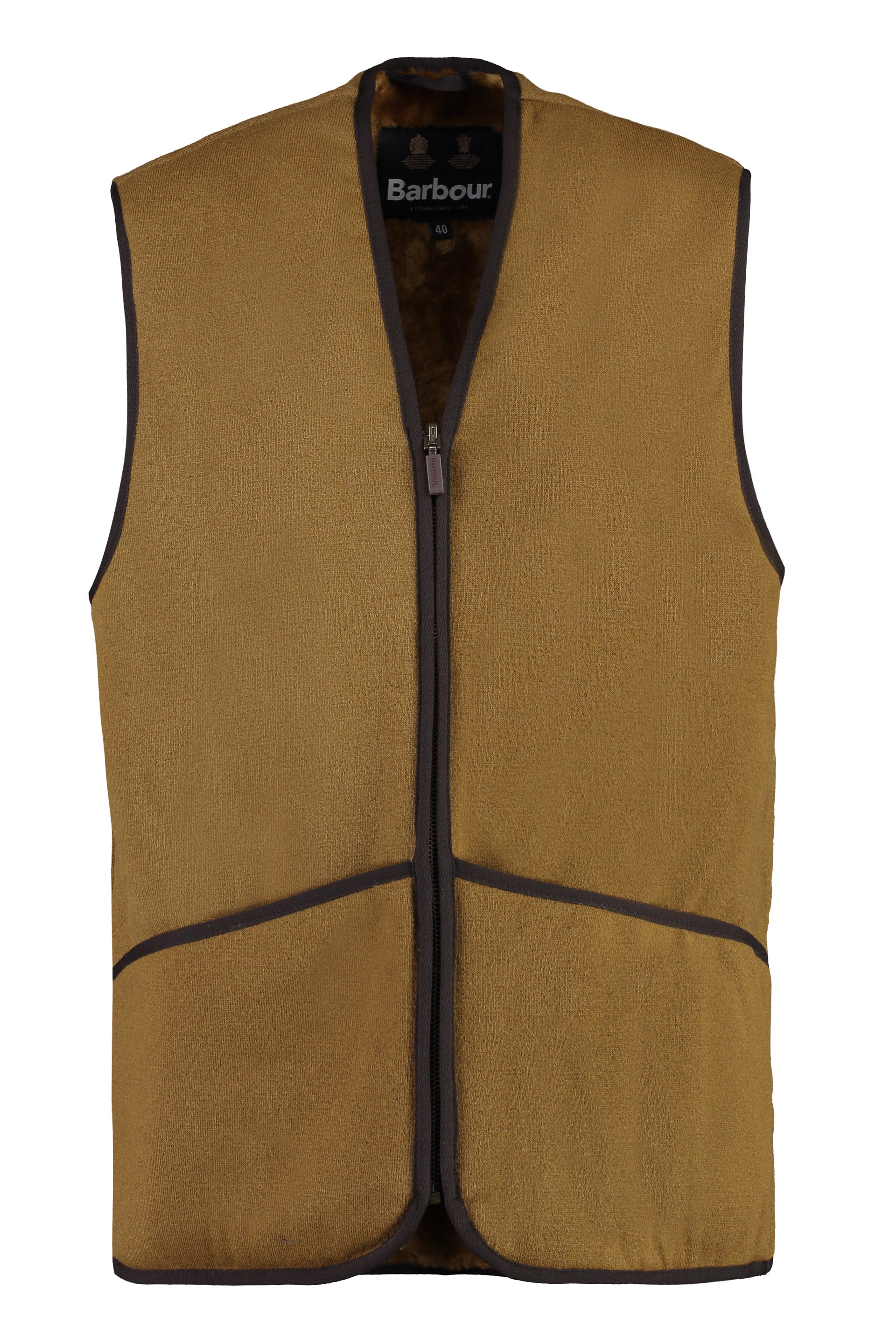 Reversible fleece vest