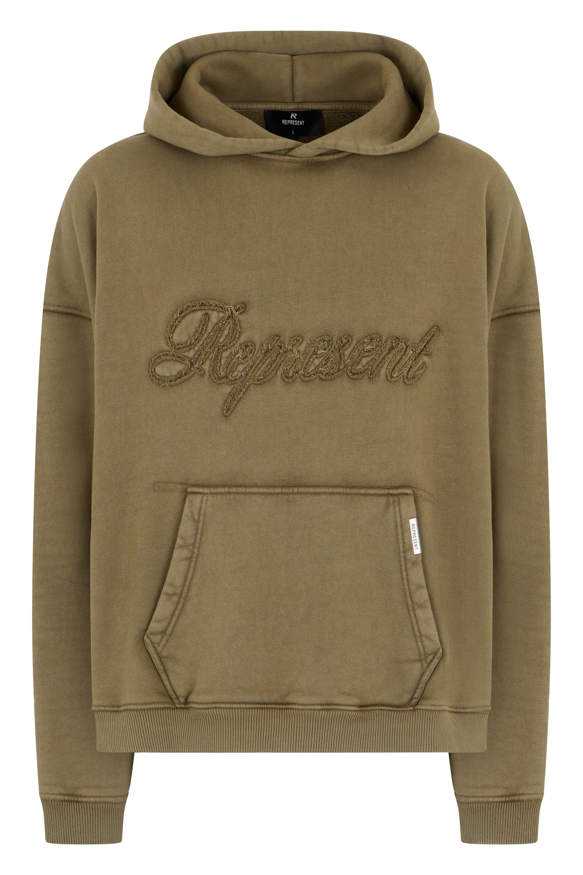 Hoodie with embroidered logo