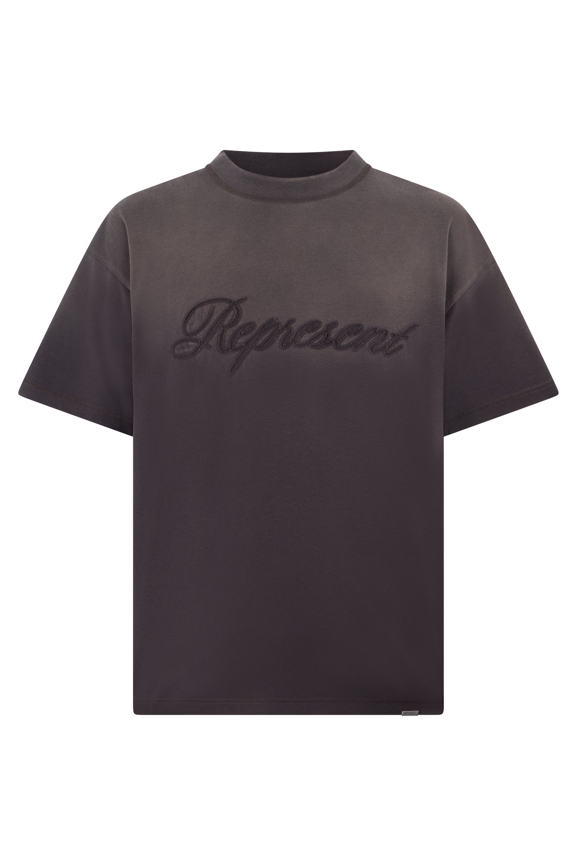 T-shirt with embroidered logo