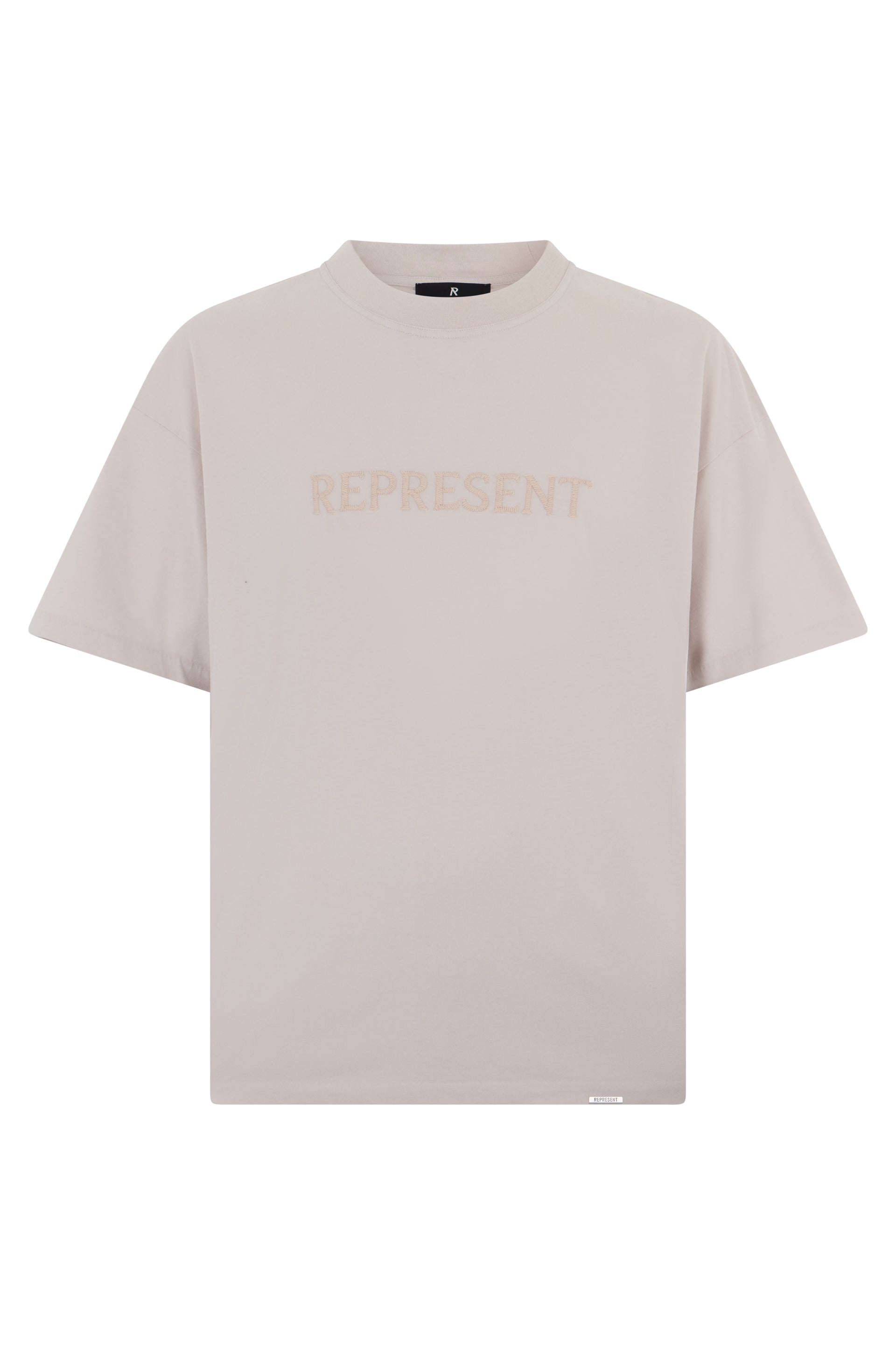 T-shirt with embroidered logo