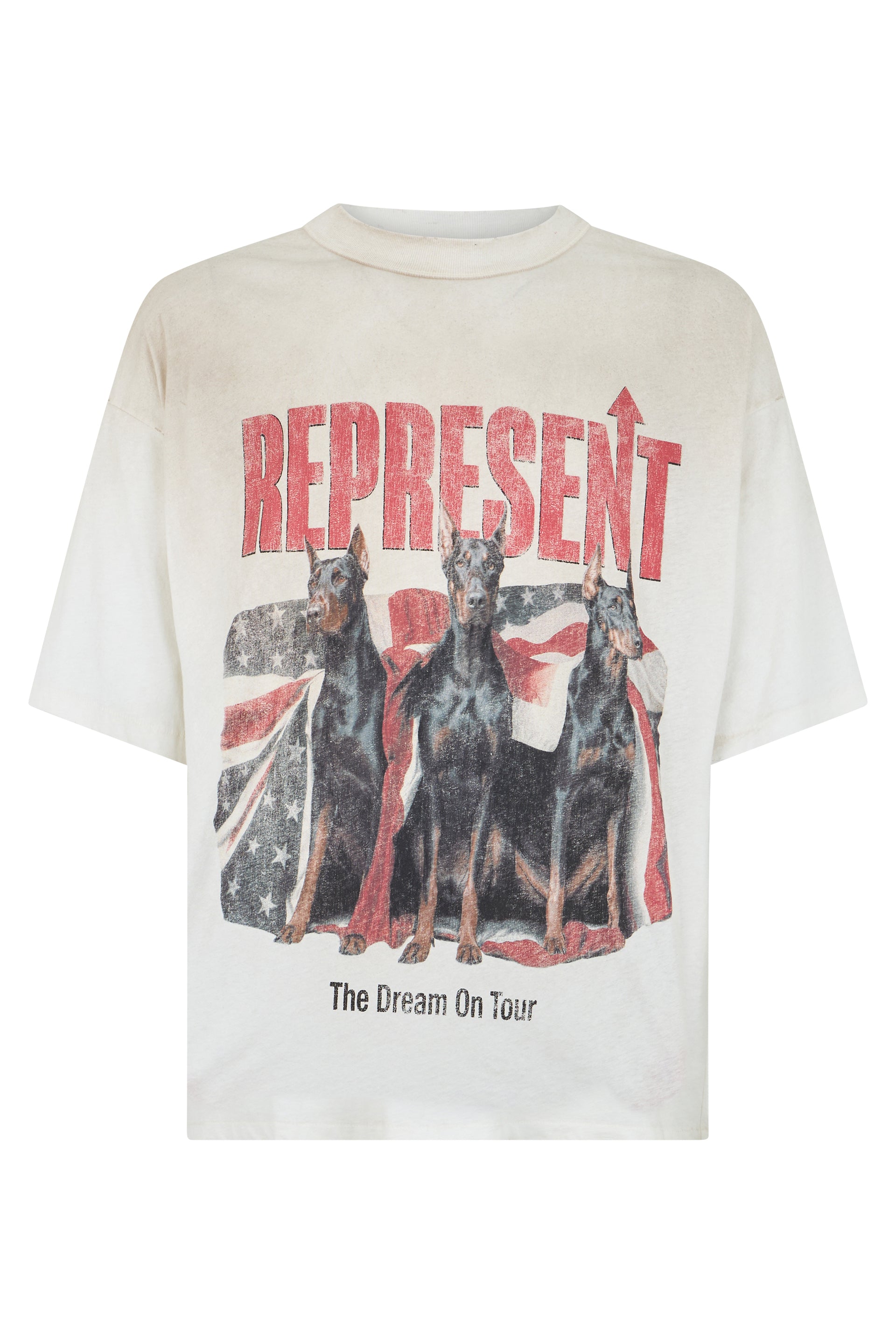 T-shirt in blended cotton with print