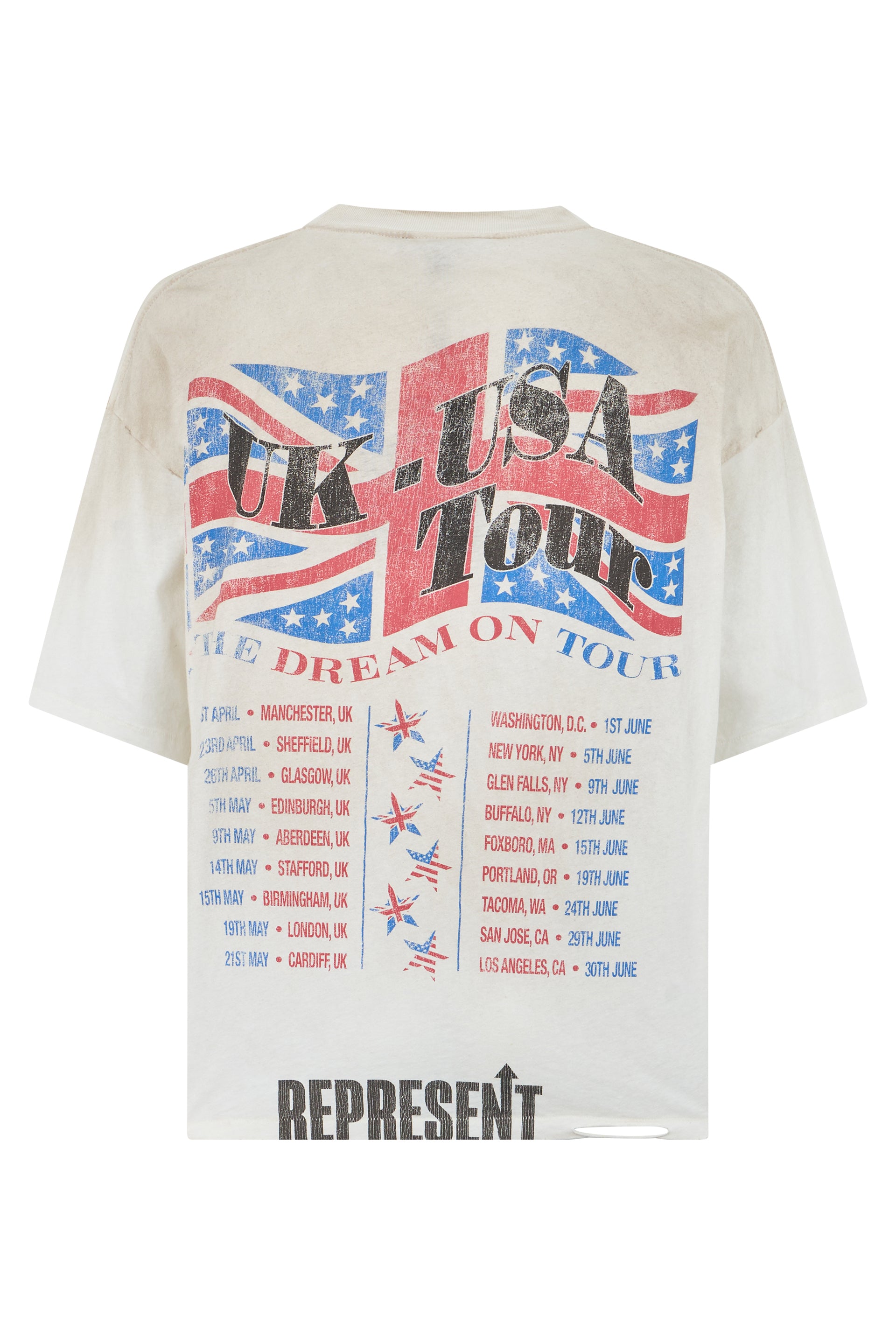 T-shirt in blended cotton with print