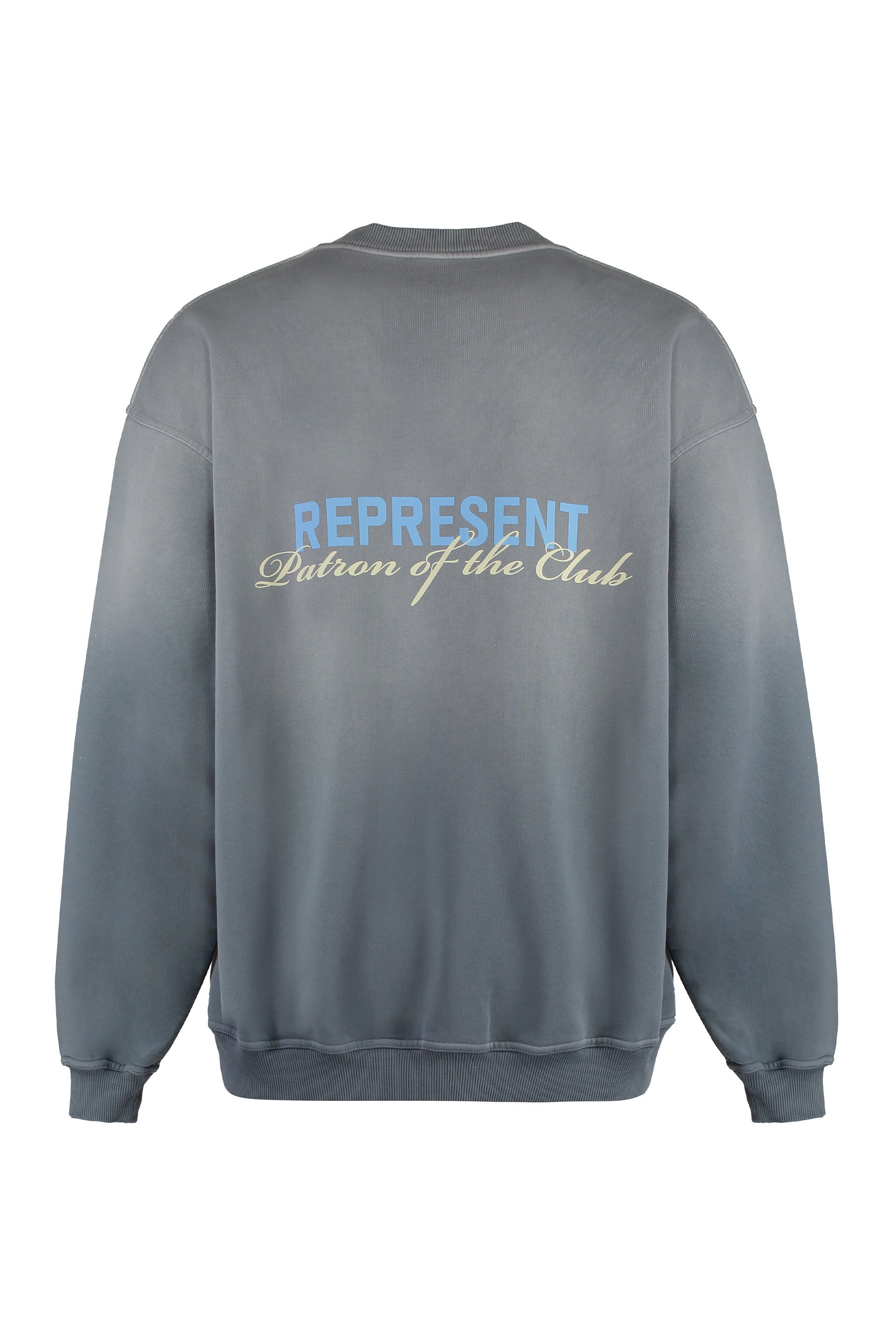 Cotton crew-neck sweatshirt