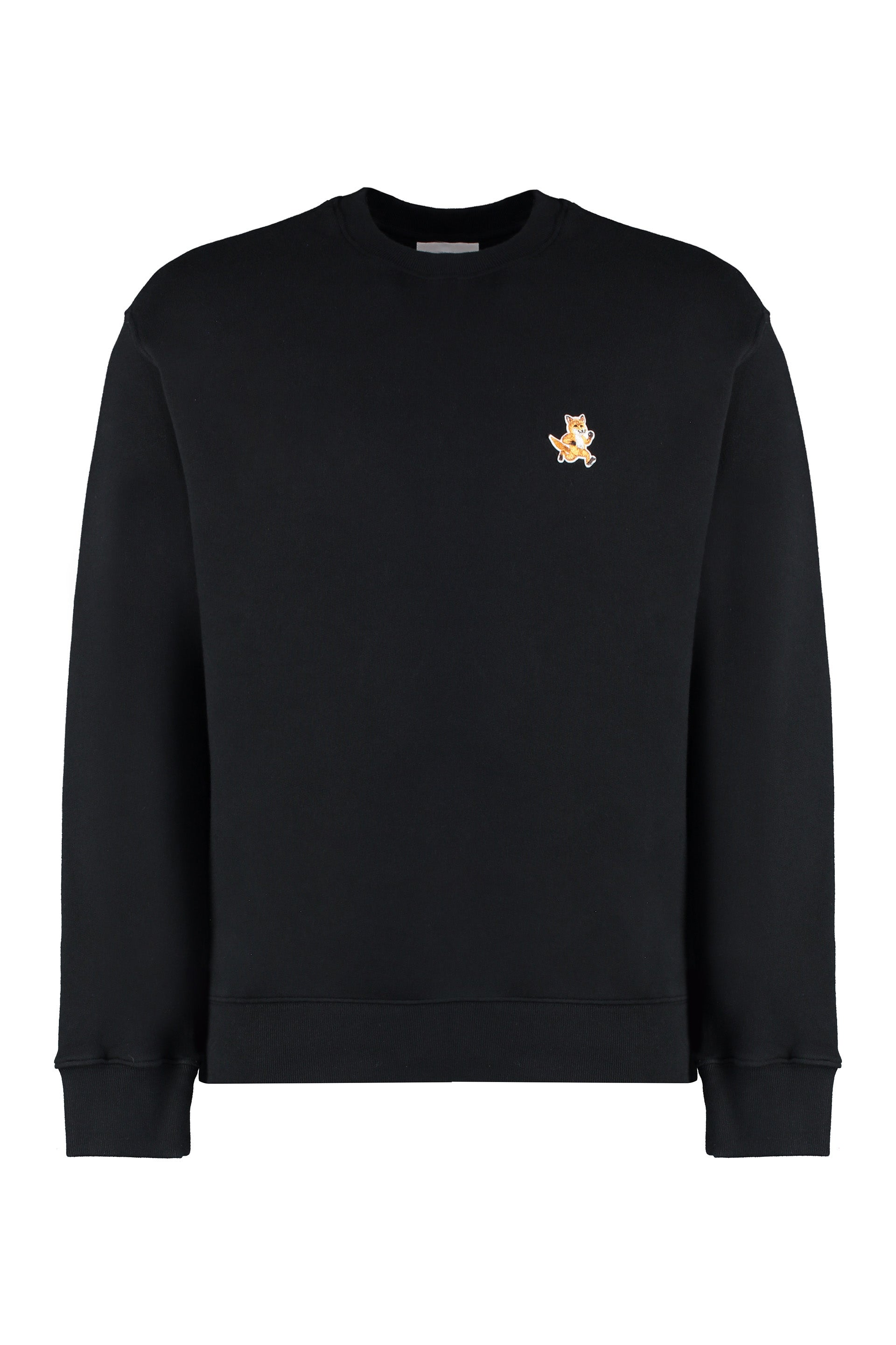 Cotton crew-neck sweatshirt