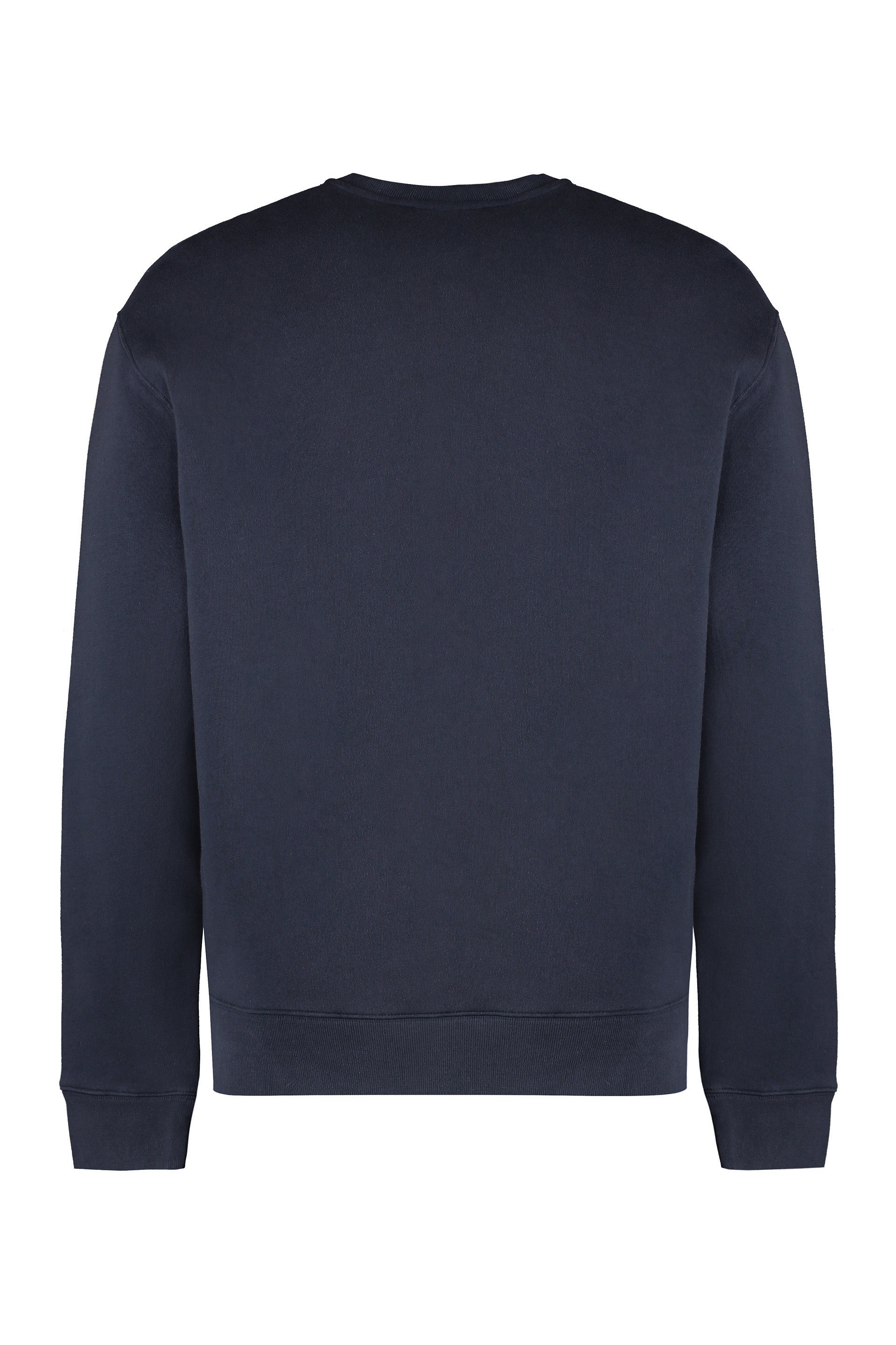 Cotton crew-neck sweatshirt