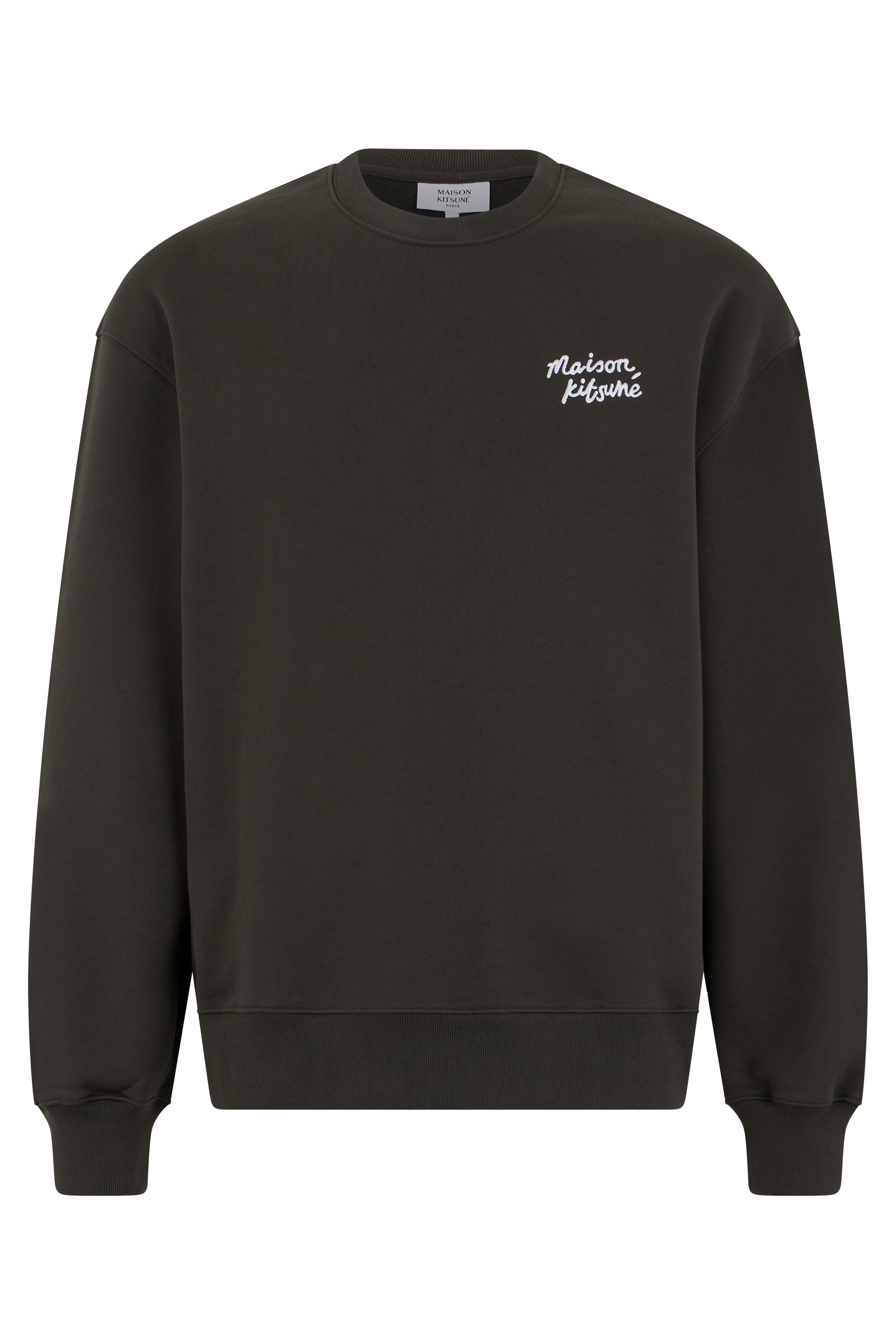 Cotton crew neck sweater
