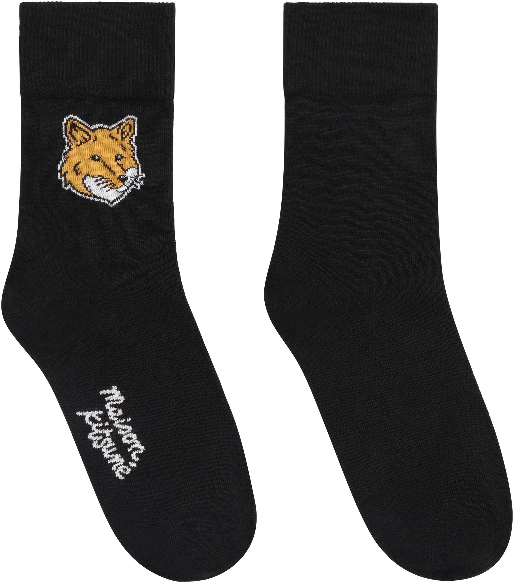 Cotton socks with logo